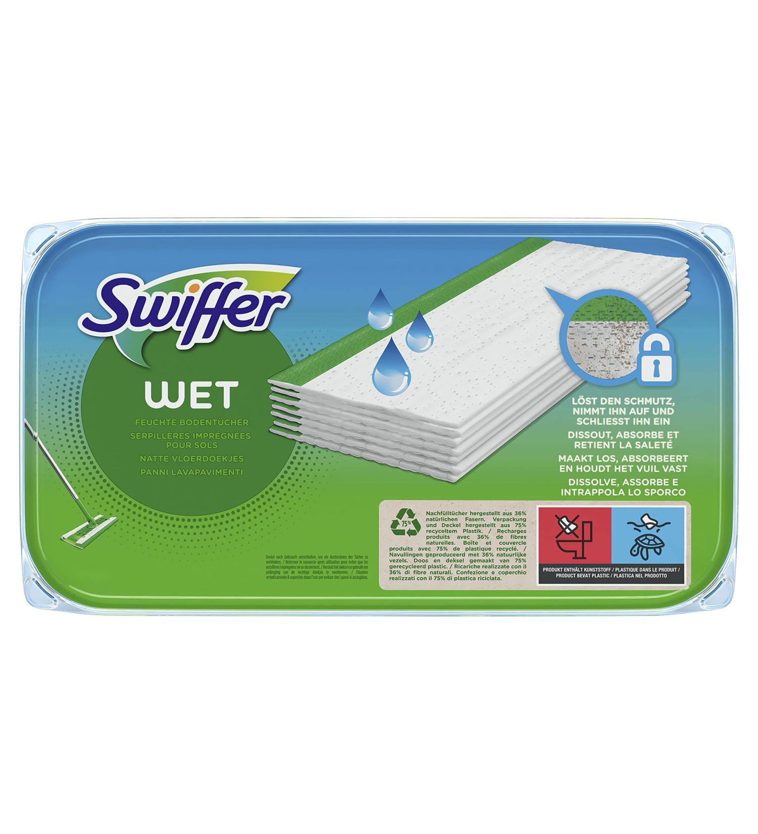Swiffer Wet Wipes for Mop (12 Pads) - Buy Online on GoSupps.com