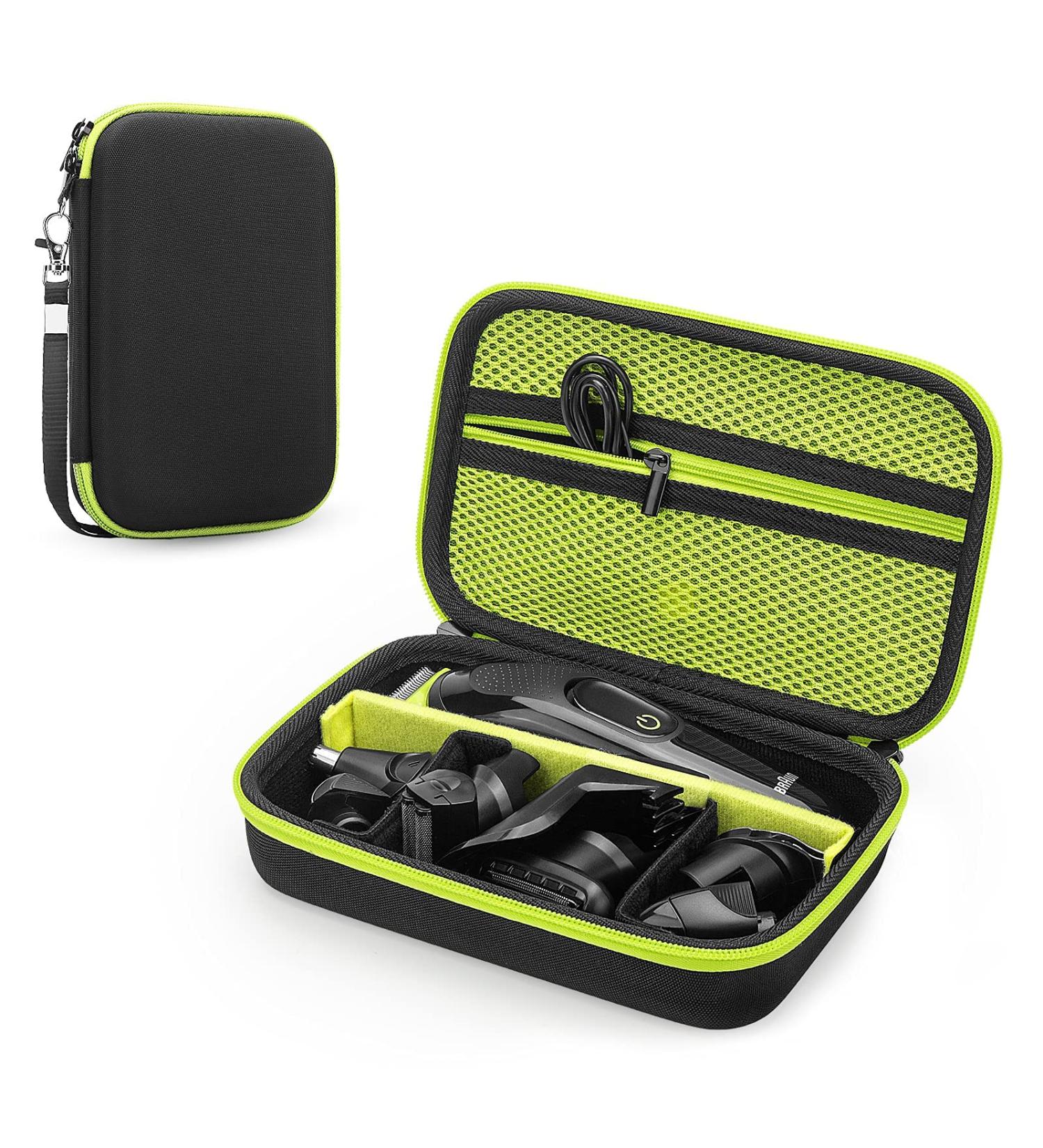 Yinke Case for Braun Series 3/5/7 All in one Trimmer MGK3335 MGK3221 MGK3245 BT3221 BT5260 BT3240 BT5265 BT7240 Beard Trimmer and Hair Clipper Travel Hard Case Carrying Protective Storage Bag (Green) - Buy Online on GoSupps.com