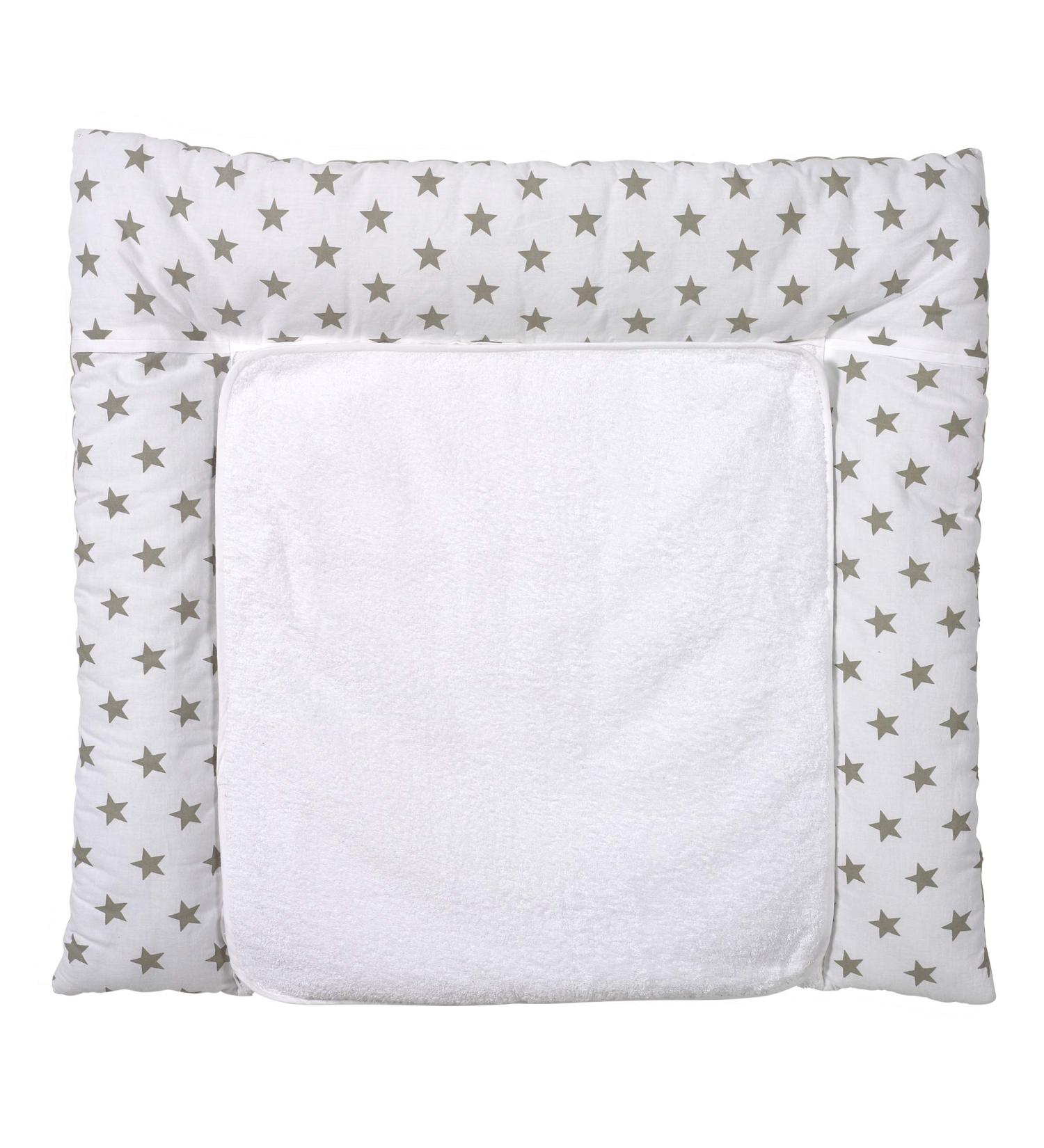 Schardt changing mat Big Stars beige with removable terry cloth cover 80 x 75 cm - with appliqu Big Stars beige 1/722