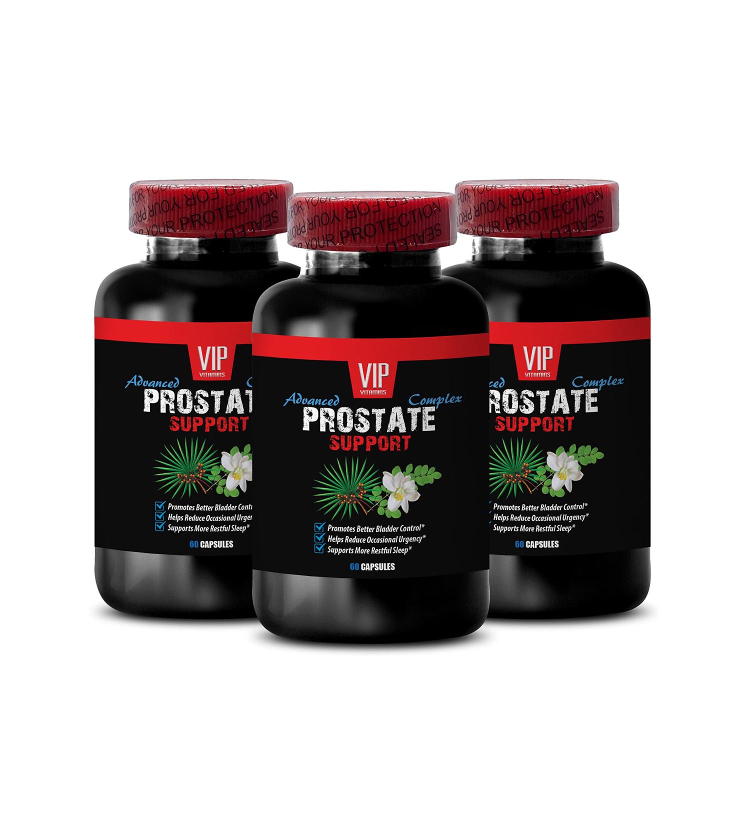Saw Palmetto for Prostate Wellness - Prostate Support - Pygeum and Prostate Wellness Red Raspberry for Support Graviola Leaf for Prostate Health Green Tea for Wellness 3 Bottles 180 Capsules - Buy Online on GoSupps.com