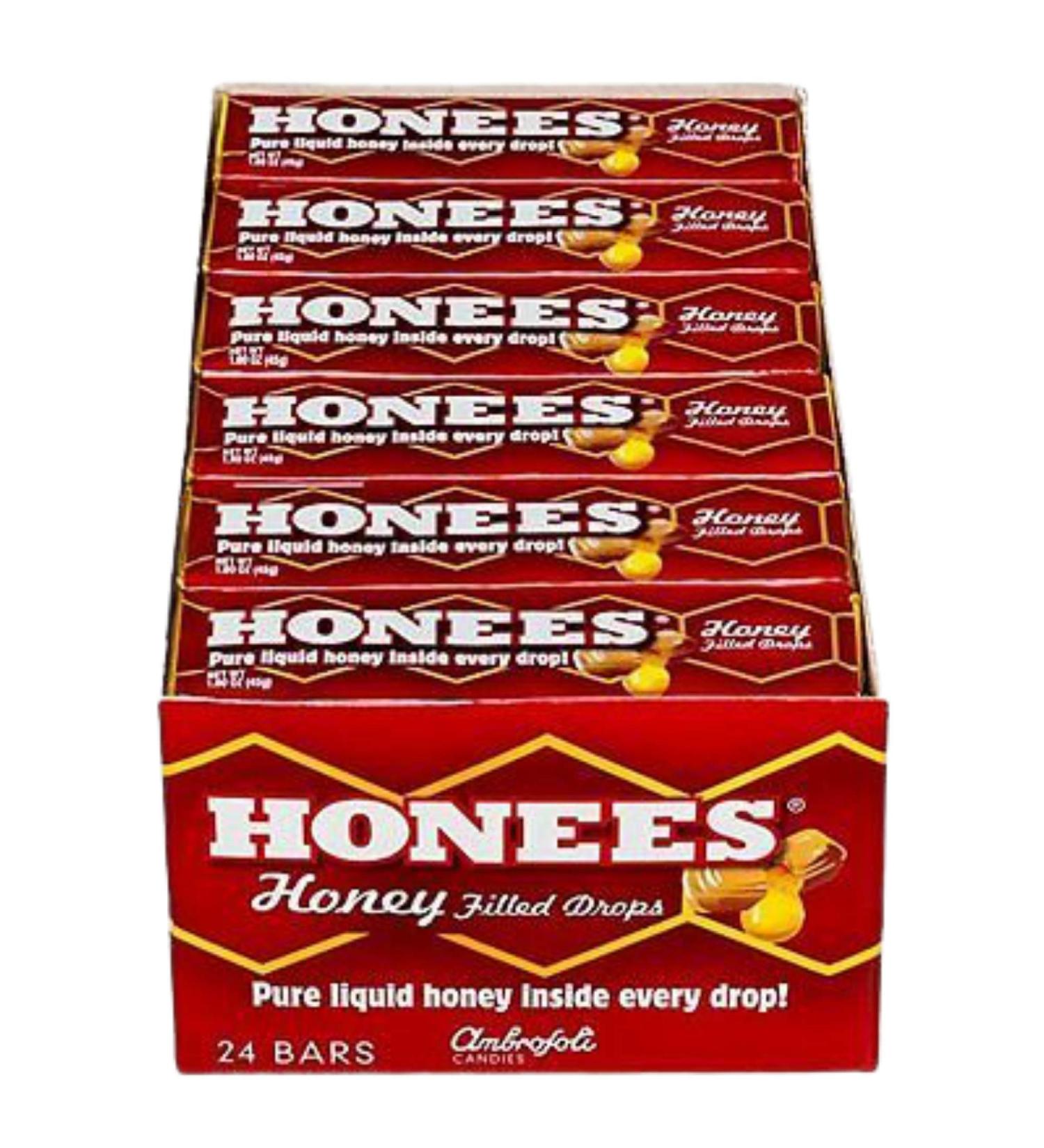 Honees Honey Filled Drops - 9 Lozenges | International Shipping Available - Buy Online on GoSupps.com