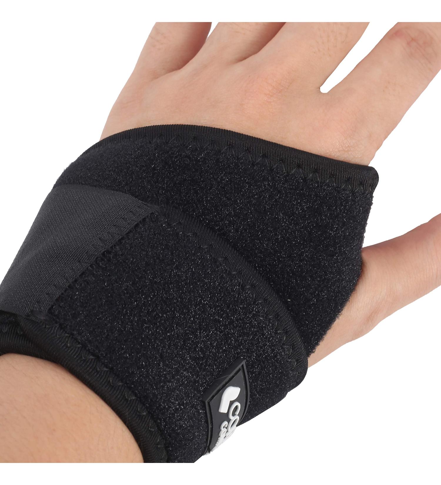 Lined Wrist Support Glove - Adjustable Pain Relief for Joints & Tendons | High Copper Content for Arthritis & Tendonitis - Free Size - Buy Online on GoSupps.com