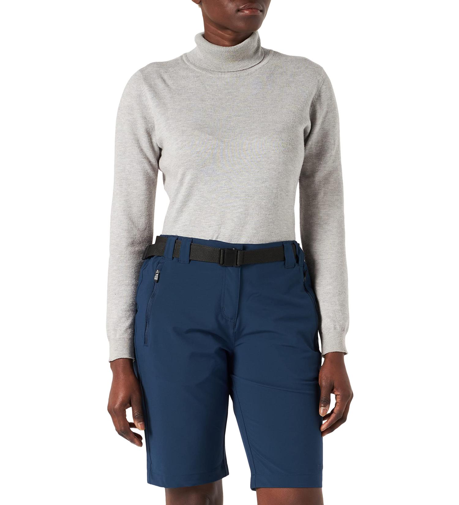 CMP Women's Stretch Bermuda Shorts - Comfortable & Stylish Blue Shorts for Women - International Shipping Available - Buy Online on GoSupps.com