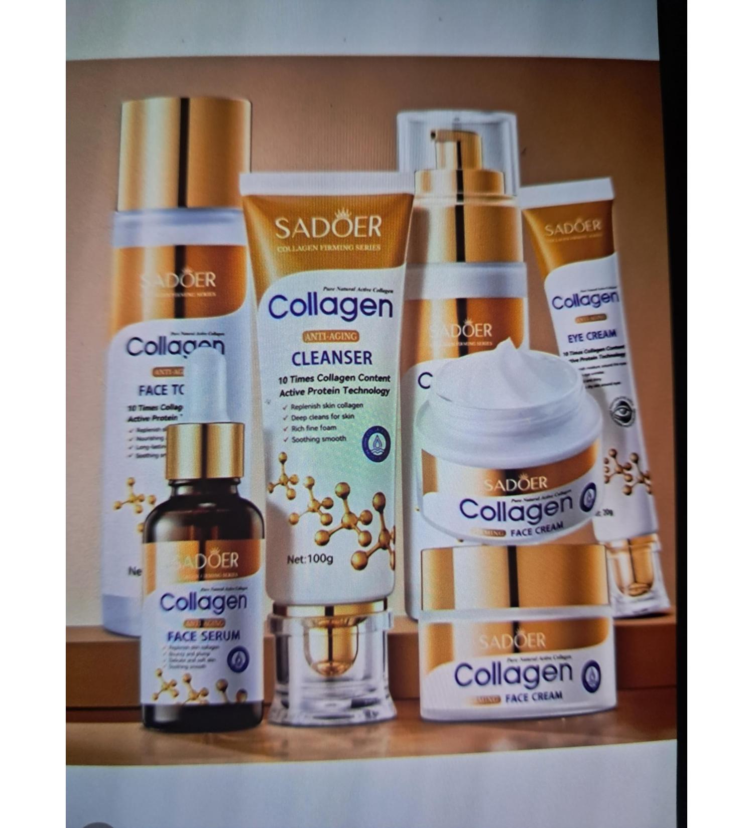 For SADOER Bee Firming Skincare Gift Set 6 Piece Skin care Set Collection Moisturizing Skin Care Kit Facial Skin Care Sets Kits Cleanser Toner Lotion Serums Facial Creams Eye Creams - Buy Online on GoSupps.com