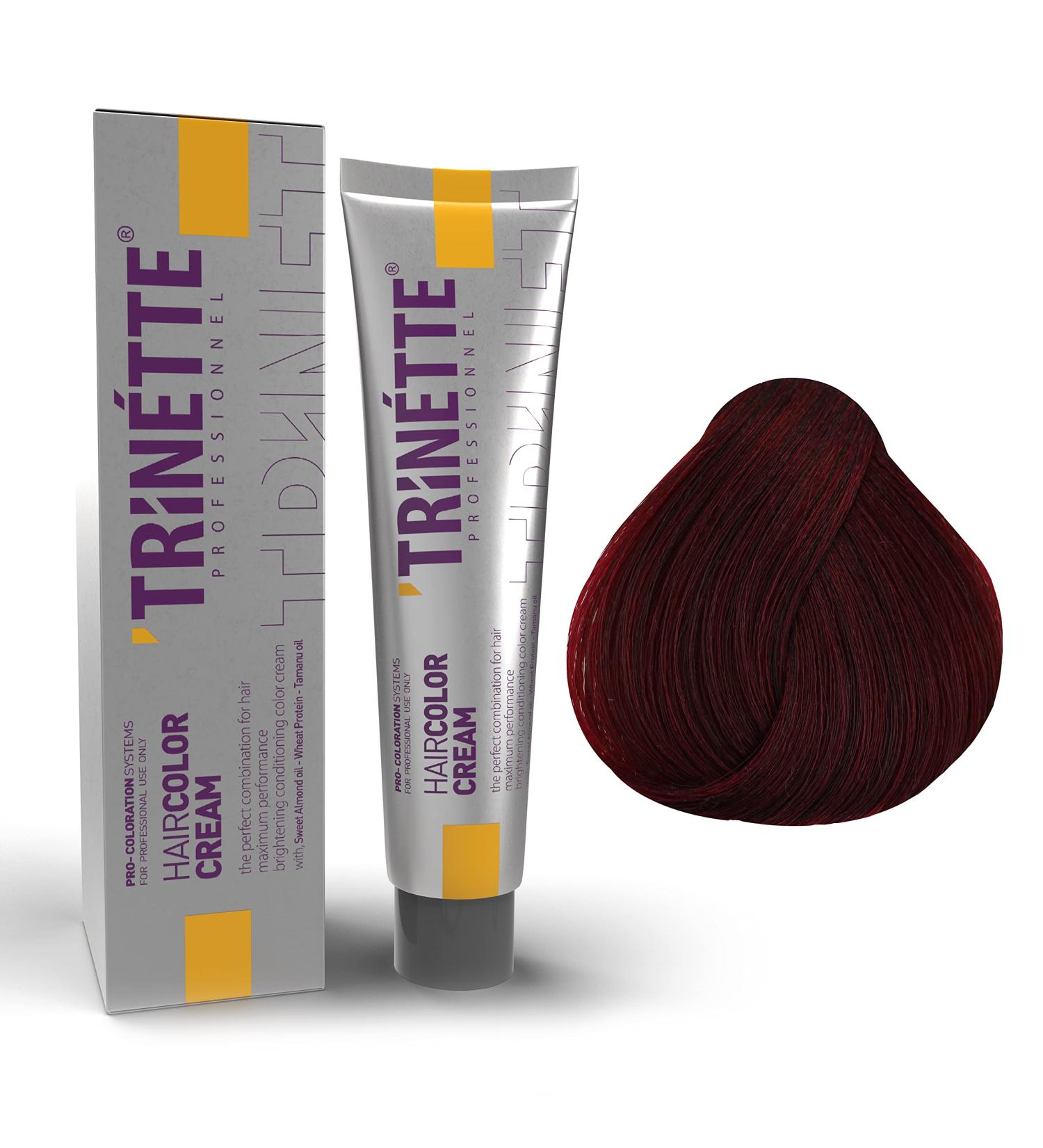 Hair Color Cream No 7.66 Love Flame - Teinture Cheveux Cr me N 7.66 Amour Flamme - 100 ml Cr me Colorante - Buy Online on GoSupps.com