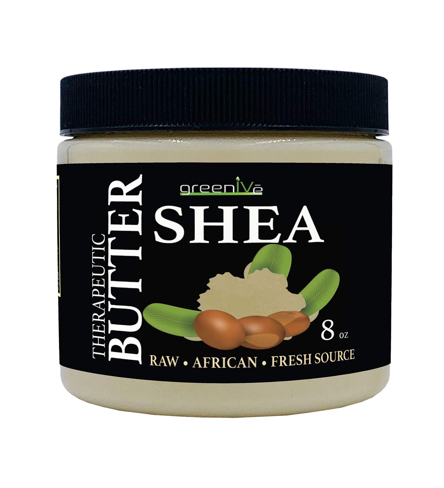 GreenIVe 100% Pure Shea Butter Raw - 8 oz Jar | Exclusively on Amazon - Buy Online on GoSupps.com
