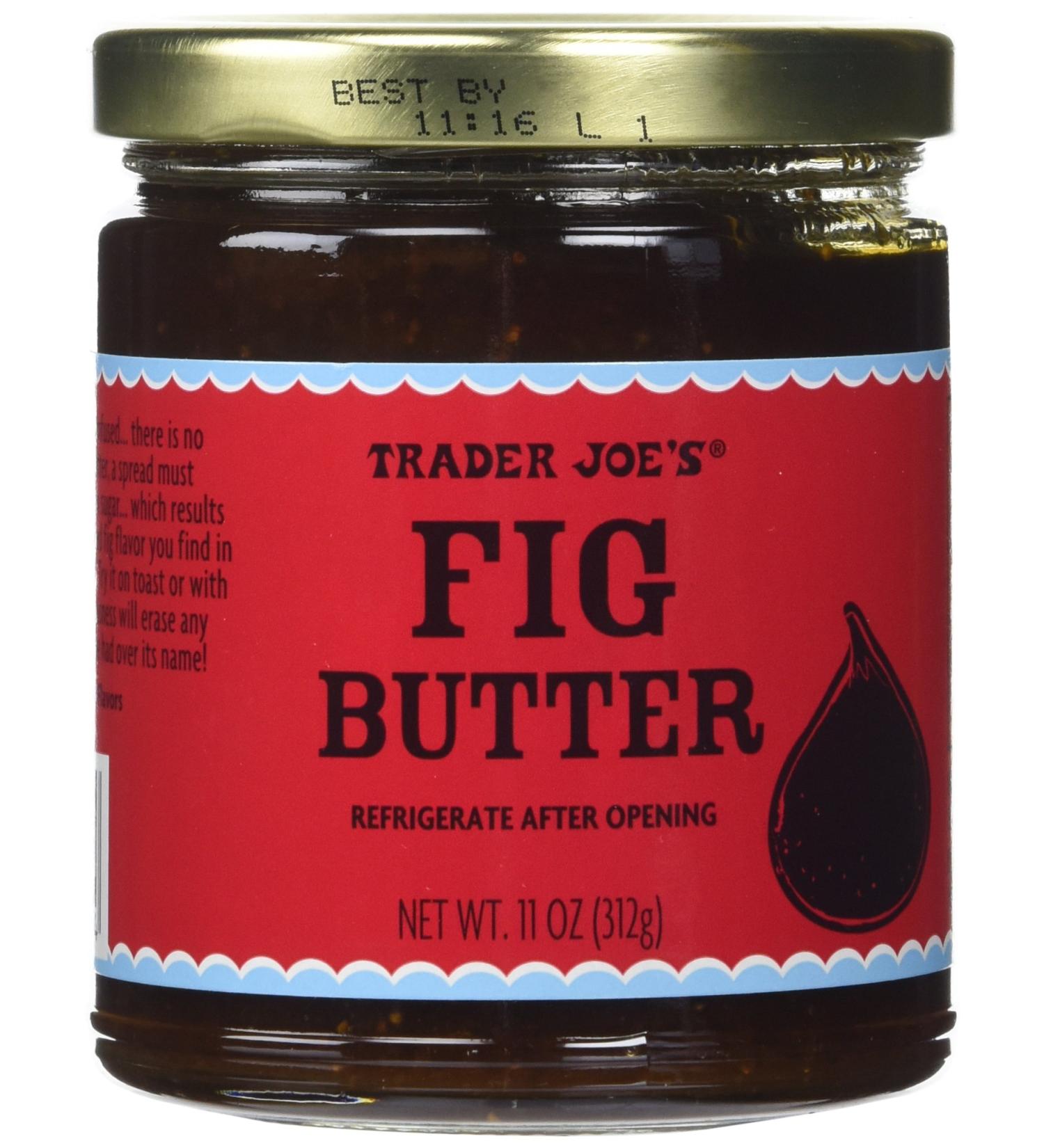 Trader Joes Fig Fruit Butter 11 Oz  312 G Delicious on Toast or with Cheese - Buy Online on GoSupps.com