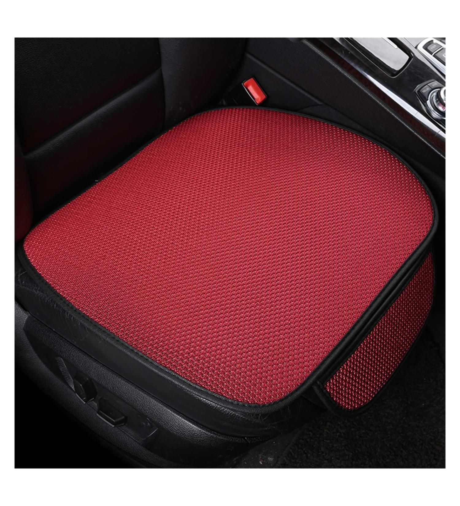 Aqxyedc 1PC Summer Car Seat Cushion Protector Pad Front Pad Fit For Most Cars Car Seat Cover Breathable Ice Silk Four Seasons wanglan(Color:Red) - Buy Online on GoSupps.com