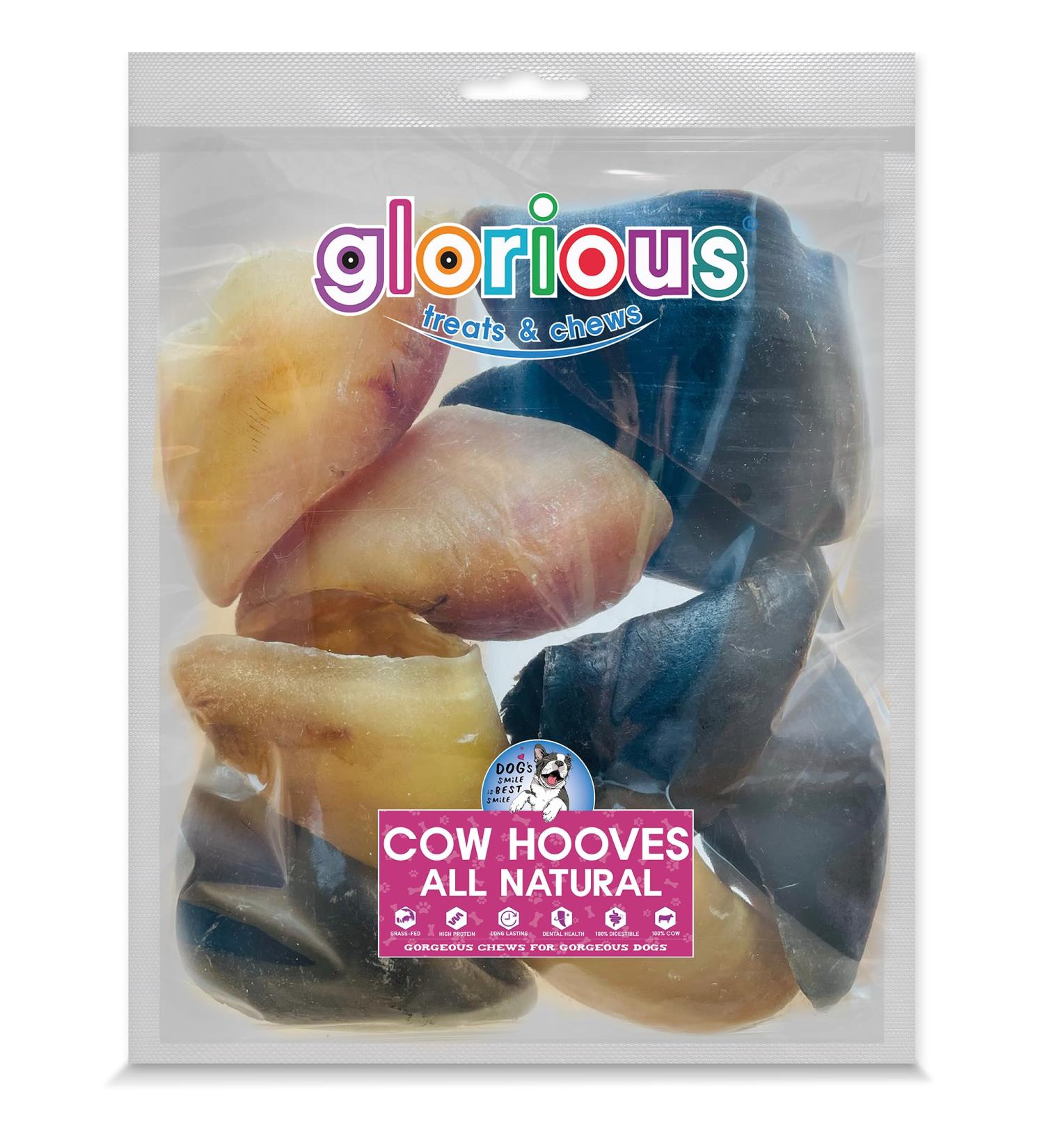 All Natural Cow Hooves for Dogs: British Long-Lasting Chew Treats for Improved Dental Health Anxiety Relief and Effective Training - Ideal Dog Treats for Healthy Gums and Teeth 10 count (Pack of 1) - Buy Online on GoSupps.com