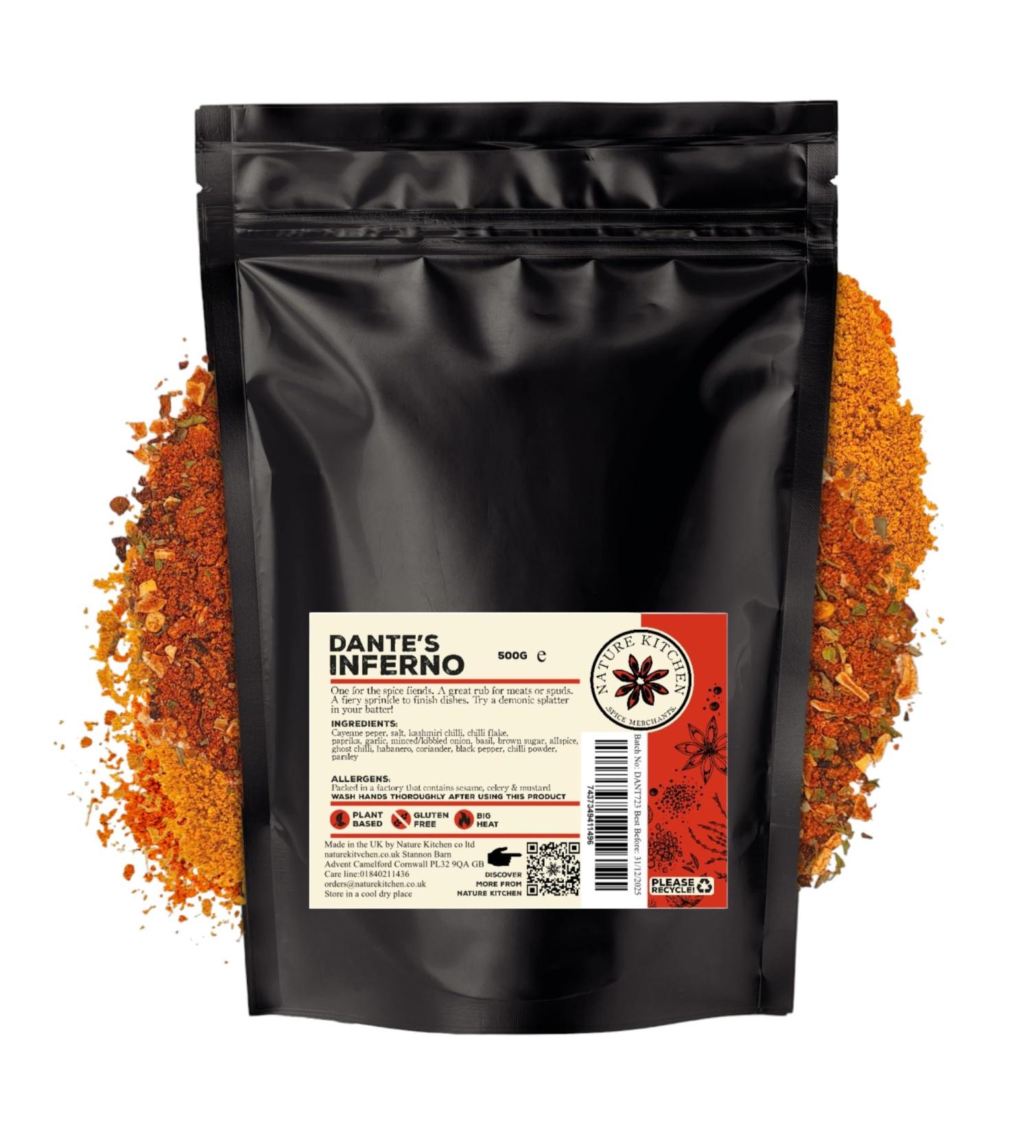 Nature Kitchen Hand Blended Seasonings & Marinades - Rare Dantes Inferno Mixes - Buy Online on GoSupps.com