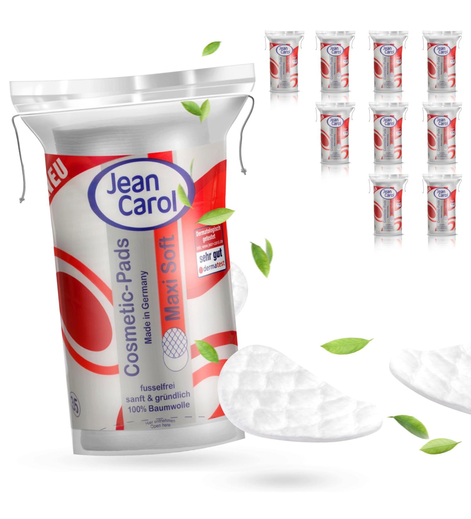 Maxisoft Oval Cotton Pads - Lint-Free & Eco-Friendly | 10x35 Pack for Cleaning & Makeup Removal - Buy Online on GoSupps.com