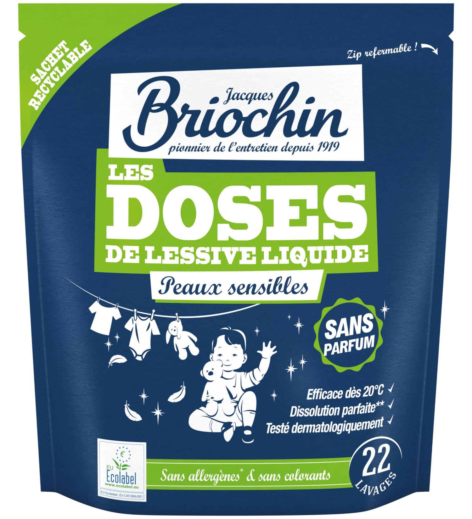 22 doses Liquid Laundry Detergent Fragrance Free - Buy Online on GoSupps.com