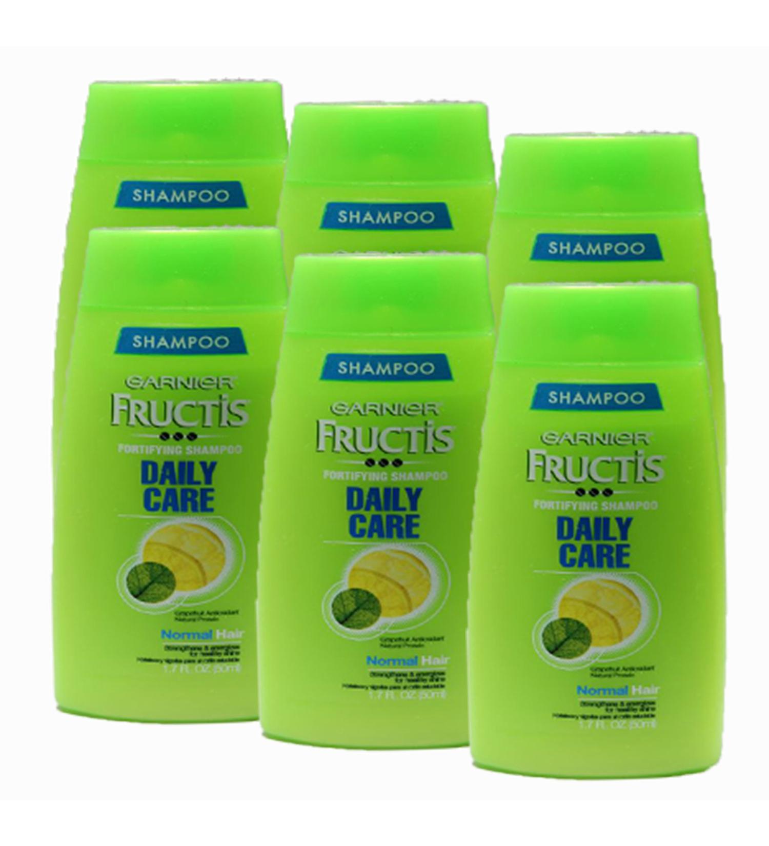 Garnier Fructis Shampoo Daily Care 1.7Oz (Pack of 6) grapefruit 1.7 Ounce (Pack of 6)