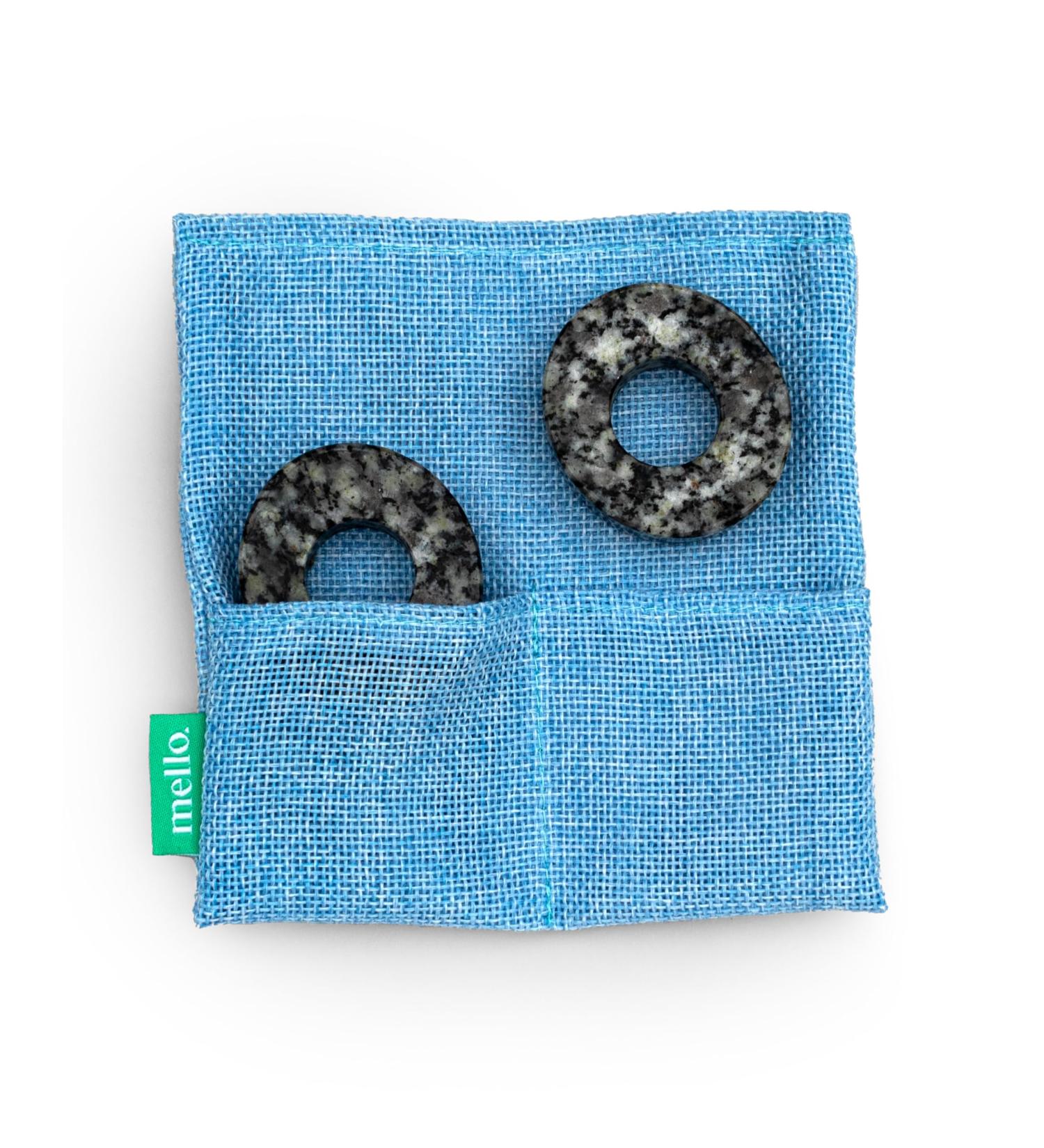 Mello Stone Eye Masks - Best Relaxation & Self Care Gifts for Women | Reusable Under Eye Patches for Puffy Eyes & Dark Circles - Buy Online on GoSupps.com