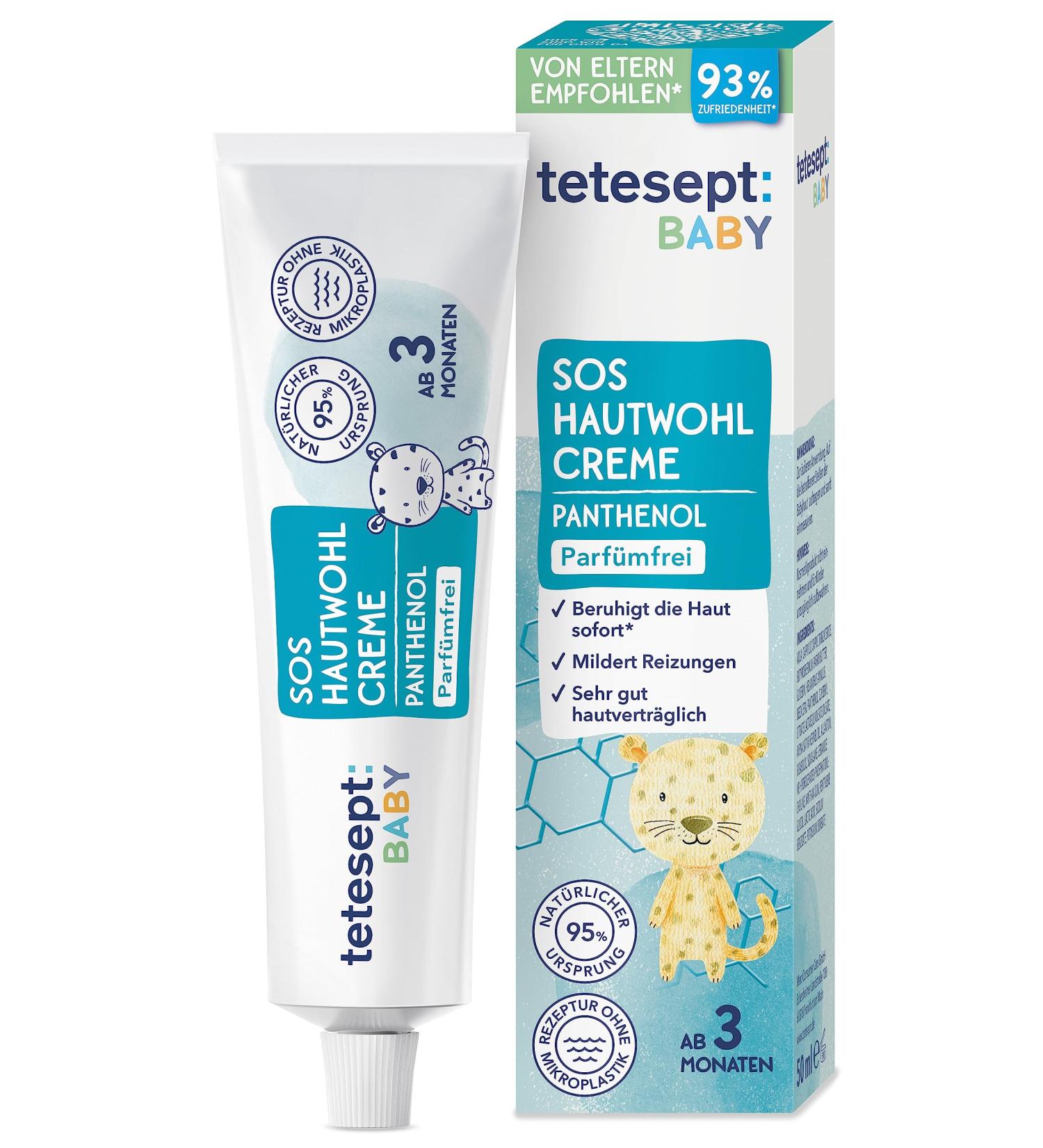 Tetesept Baby SOS Hautwohl Creme 50 ml Cr me