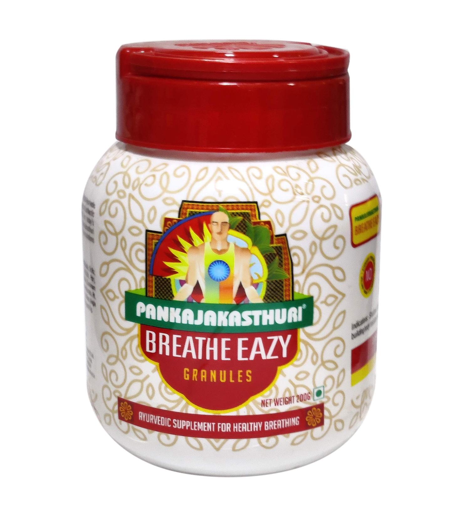 Ayucine Forever Pankajakasthuri Breathe Eazy Granules- 400 GM x Pack of 2