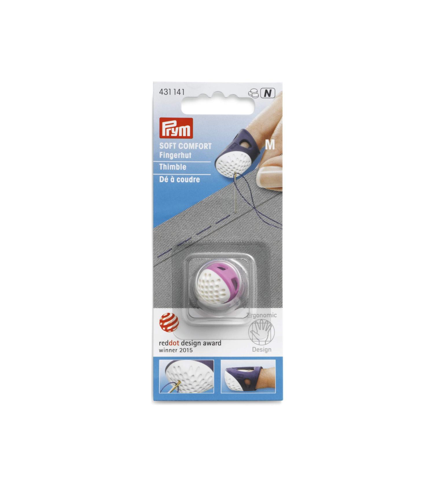Prym Ergonomic Thimble - Medium Size in Dark Violet - Buy Online on GoSupps.com