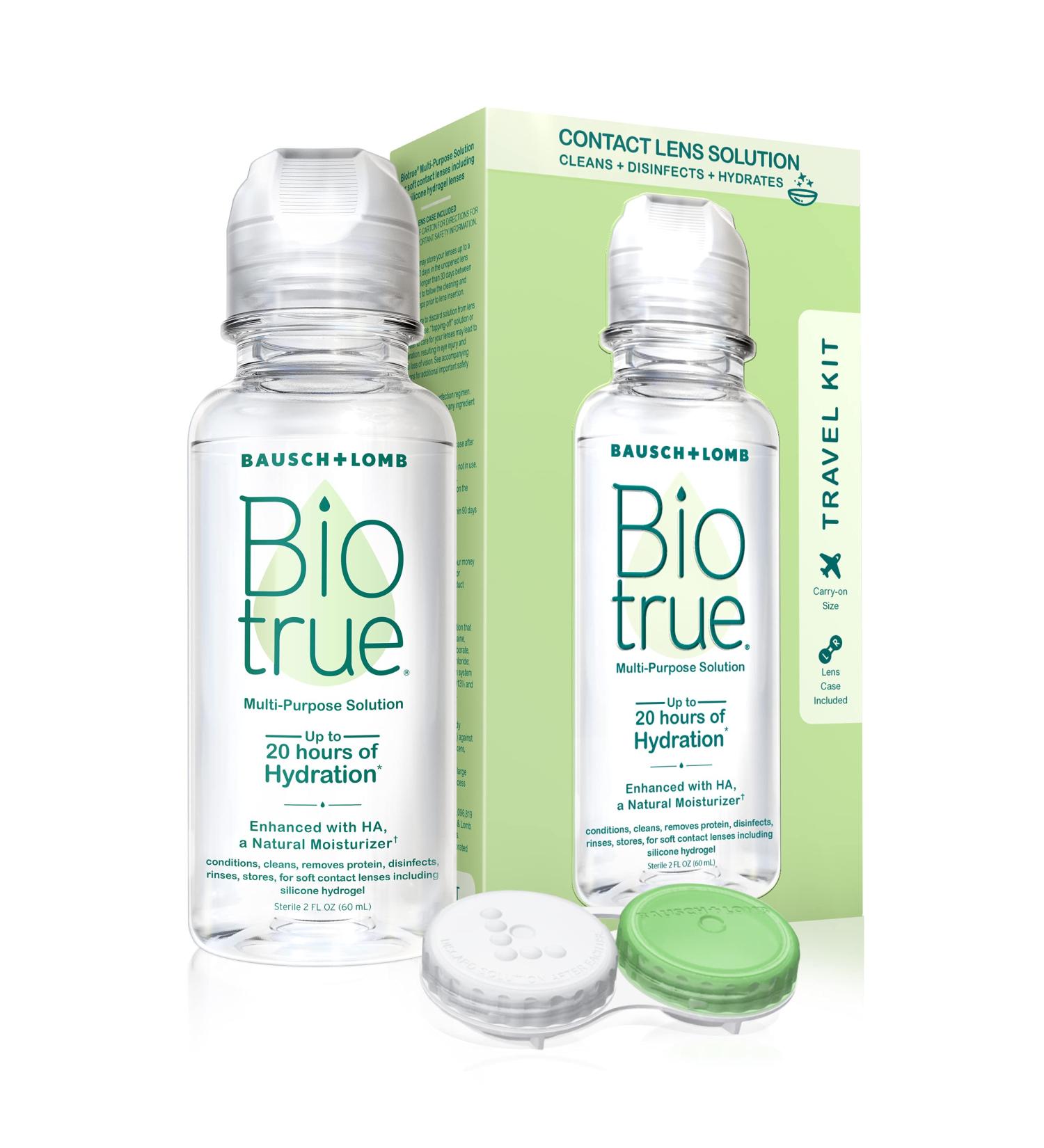 Bausch + Lomb Biotrue Multi-purpose contact lens solution  2 Fluid Ounce - Buy Online on GoSupps.com