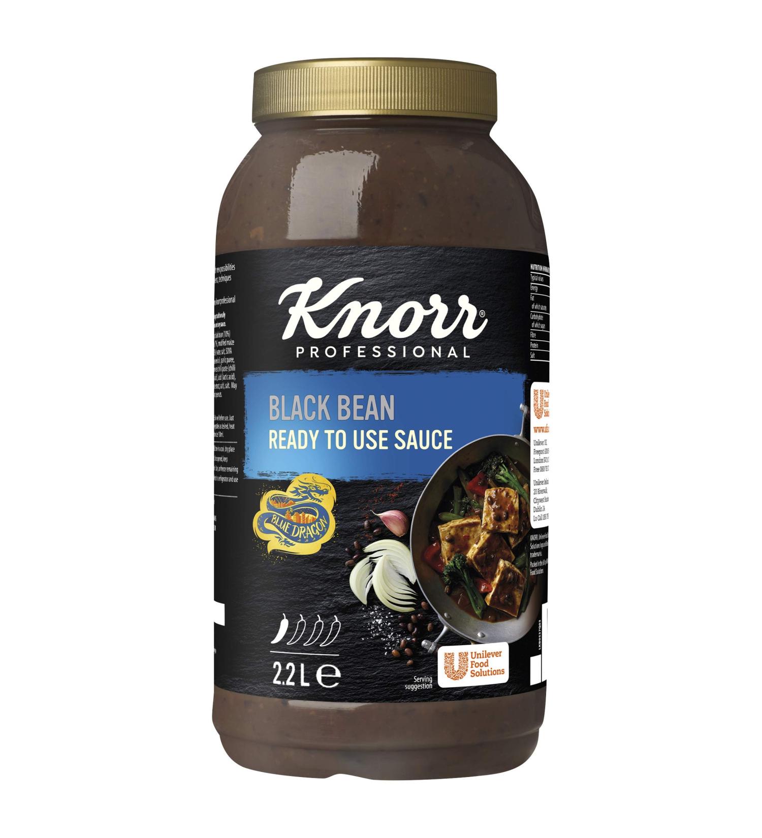 Knorr Blue Dragon Black Bean Ready to Use Sauce 2.2 Litre 29376801
