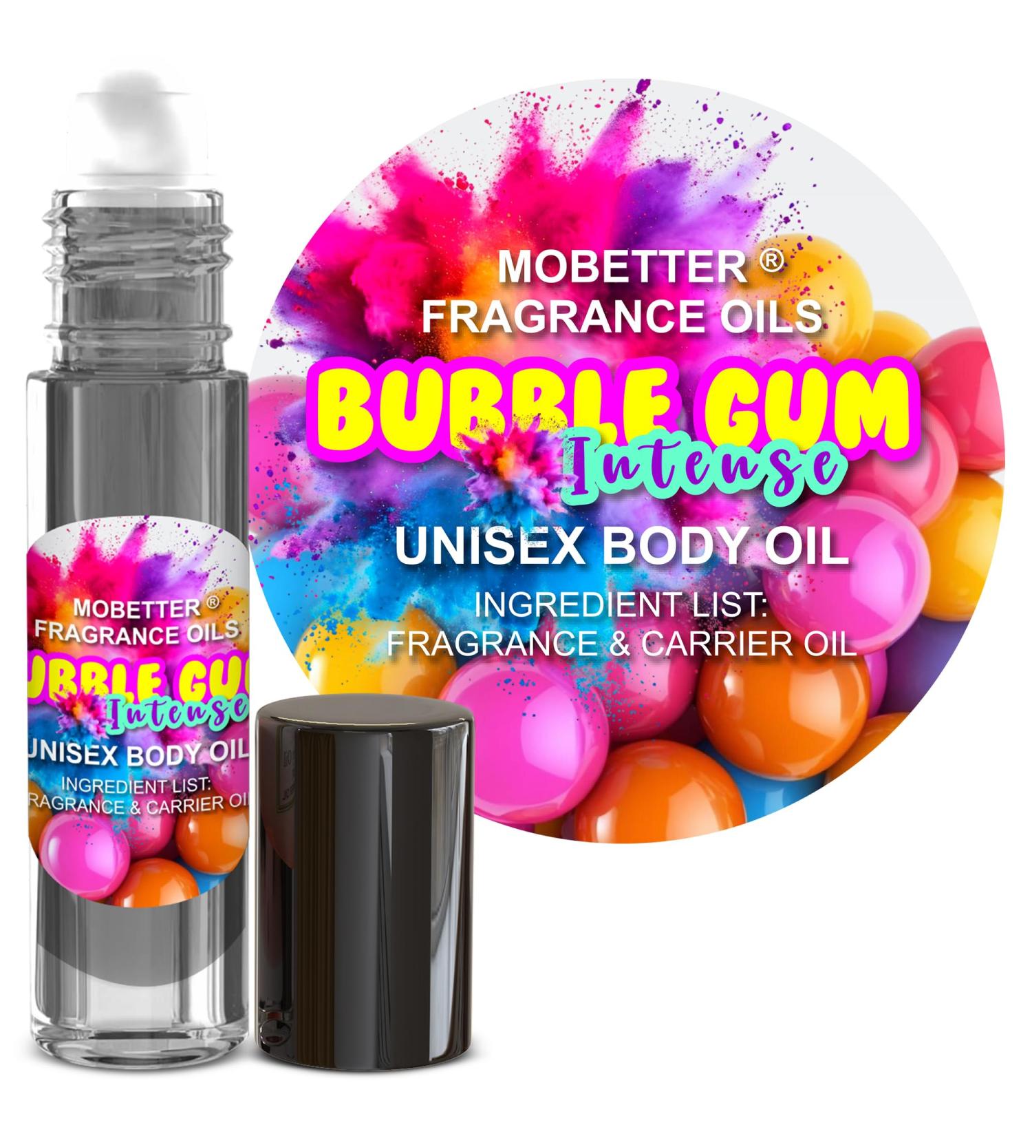 MOBETTER FRAGRANCE OILS Bubble Gum Intense Fragrance Body Oil for Unisex - Buy Online on GoSupps.com
