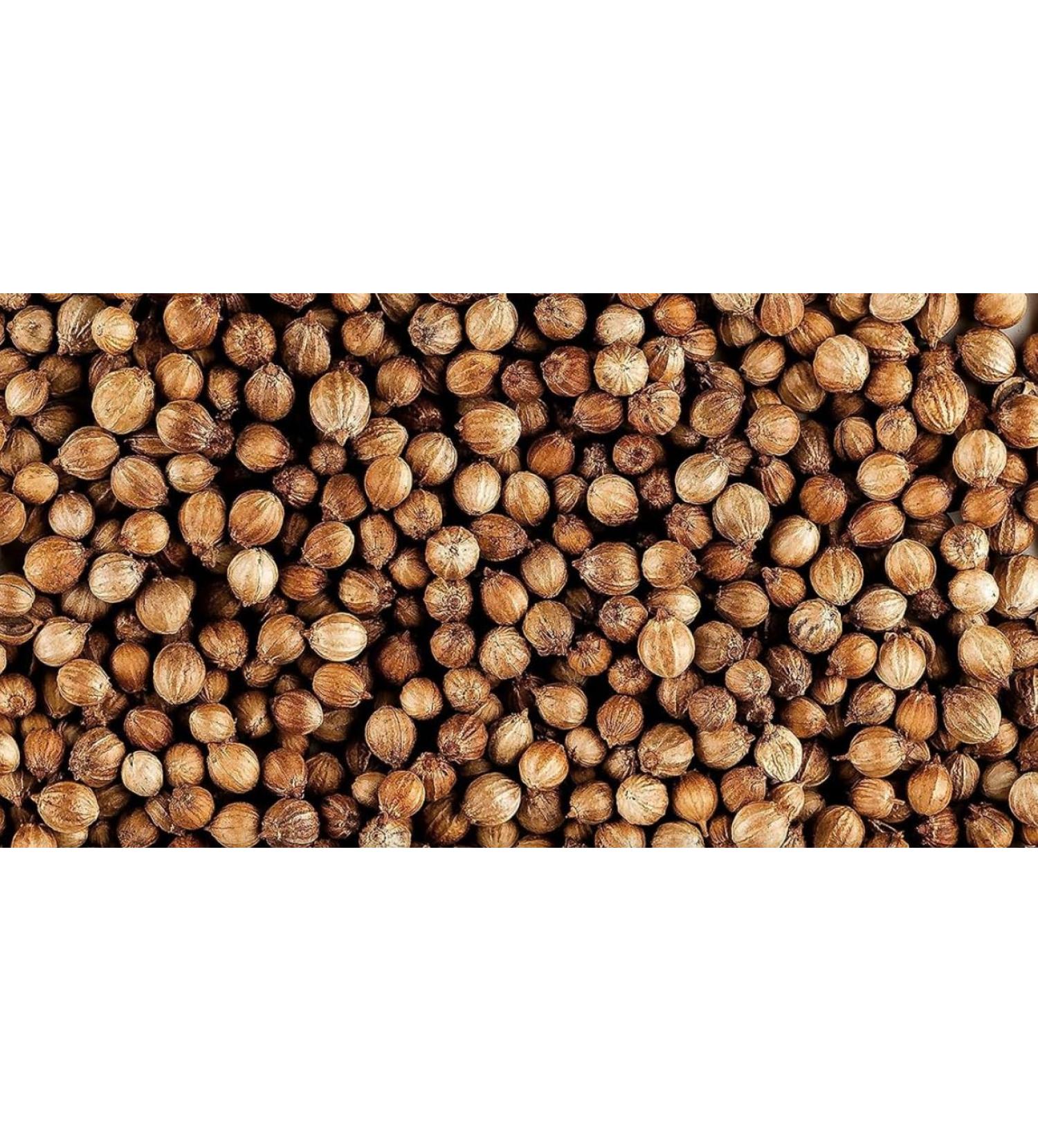 Nim's Whole Coriander | Coriander Seed Organic Gourmet Quality - Cilantro Seeds for Elevating Dishes 50g