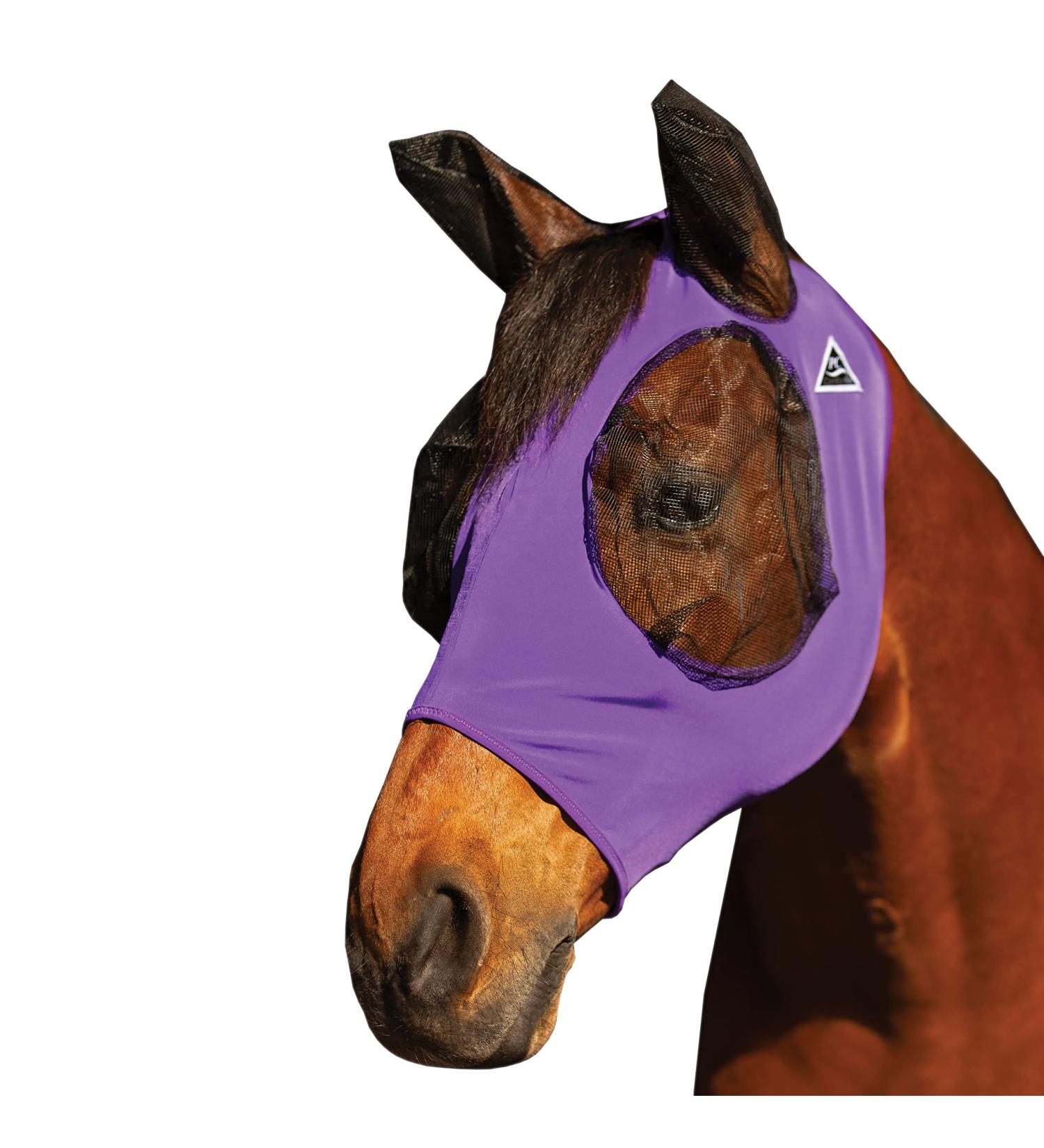 ProfChoice Comfort Fit Lycra Fly Mask "VIOLET 2021" Size: M (Cob) COB violet