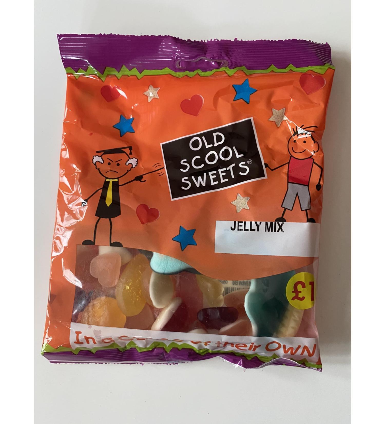 Old Scool Sweets Jelly Mix 120g l 1Bag Range. Quality Retro and Modern Choices