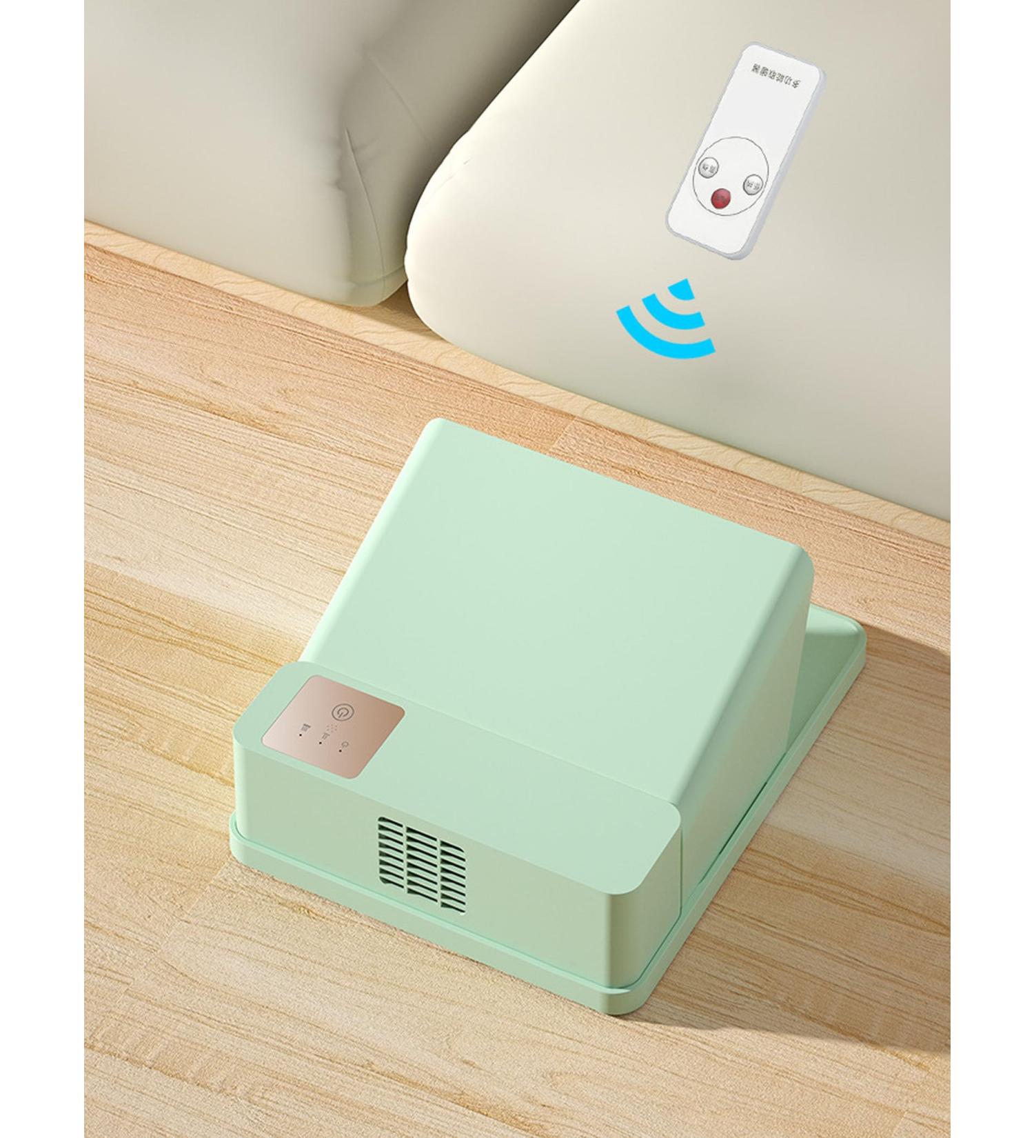 Caulo Foot Massager with Heat - Heated Kneading Foot Warmer | Gift for Men Women Mom Dad - Cozy Green Comfort - Buy Online on GoSupps.com