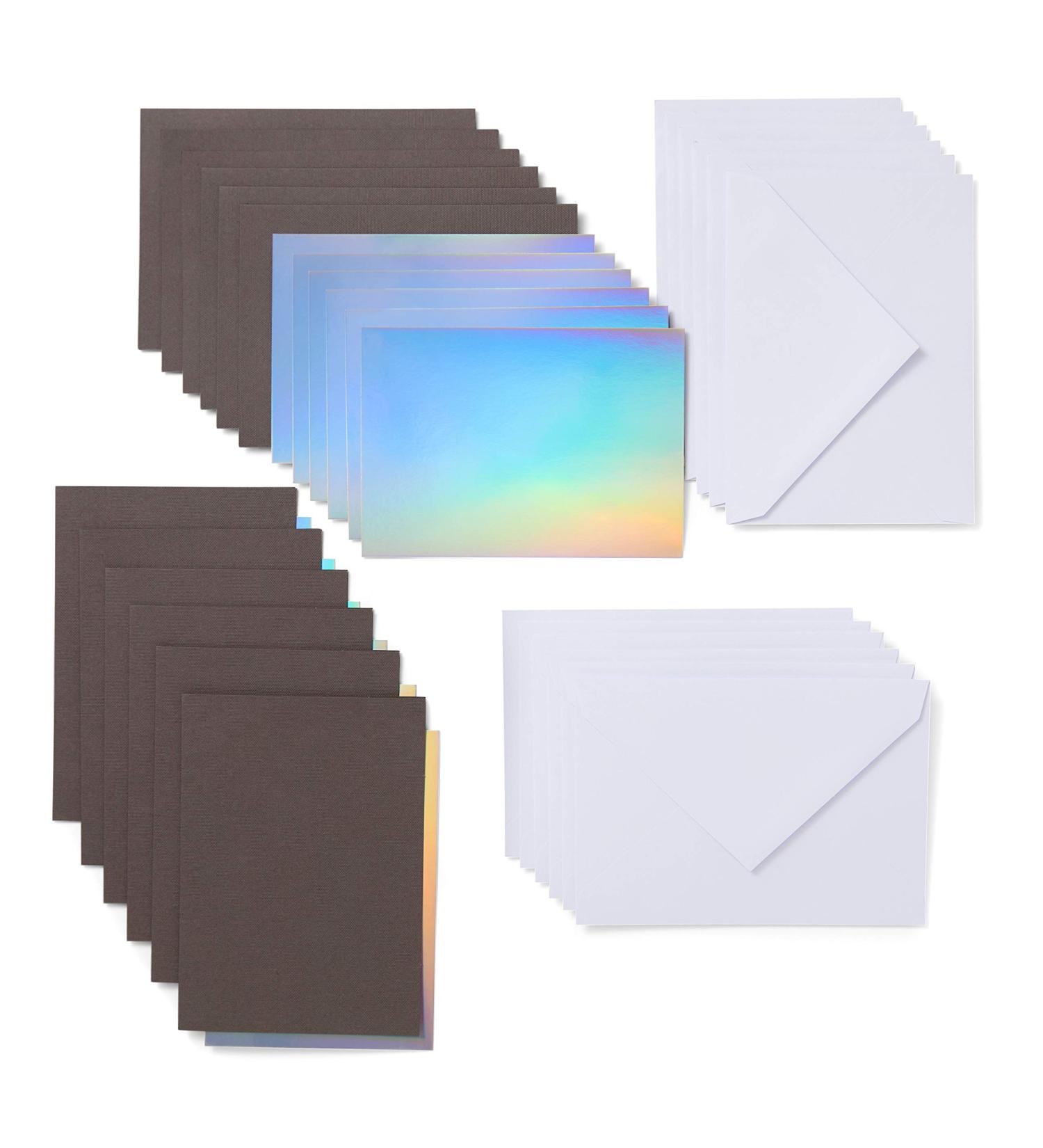 Cricut Joy Large Gray/Silver Holographic Insert Cards - Shop Now! - Buy Online on GoSupps.com