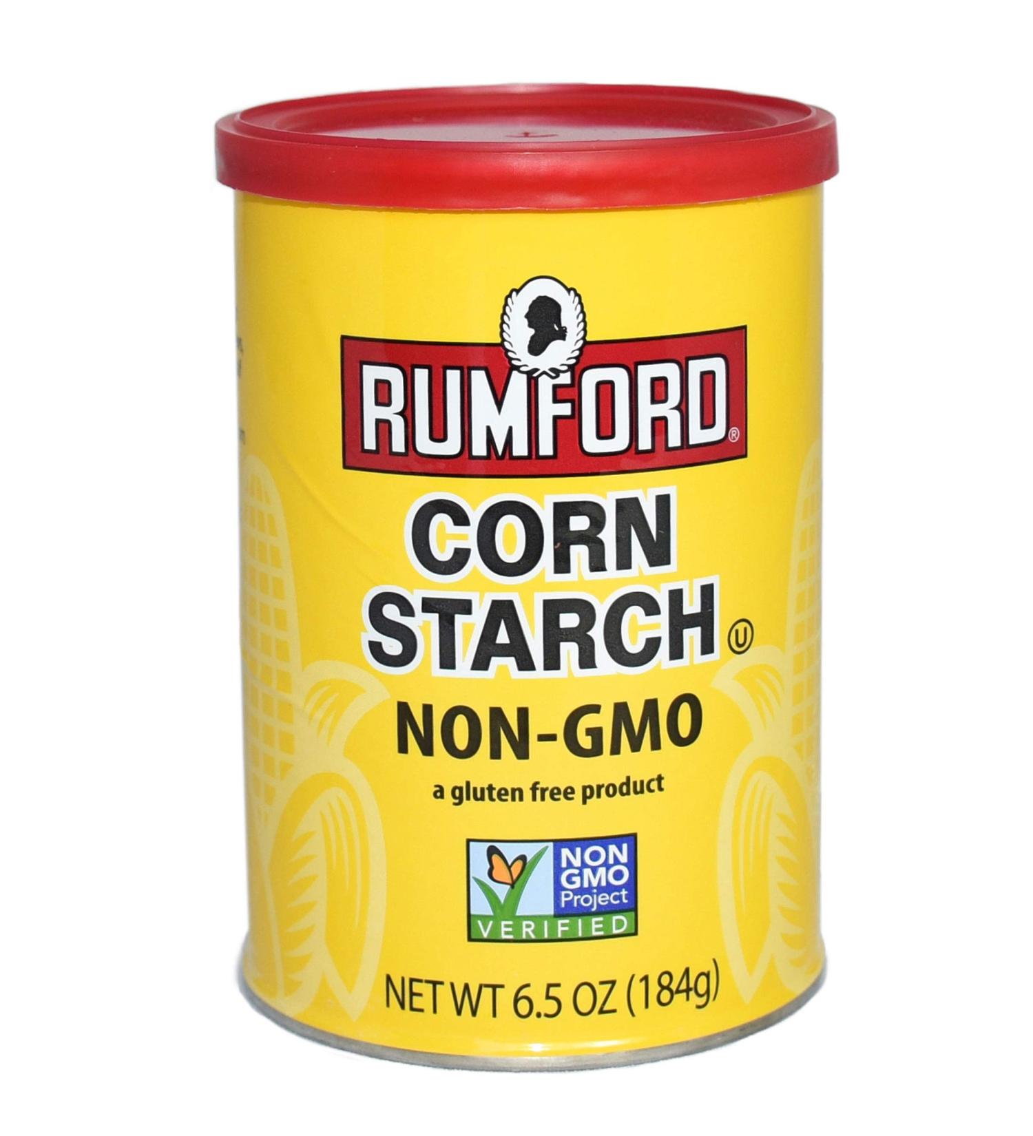 Rumford Non-GMO Corn Starch - 6.5 oz | Gluten-Free Thickening Agent - Buy Online on GoSupps.com