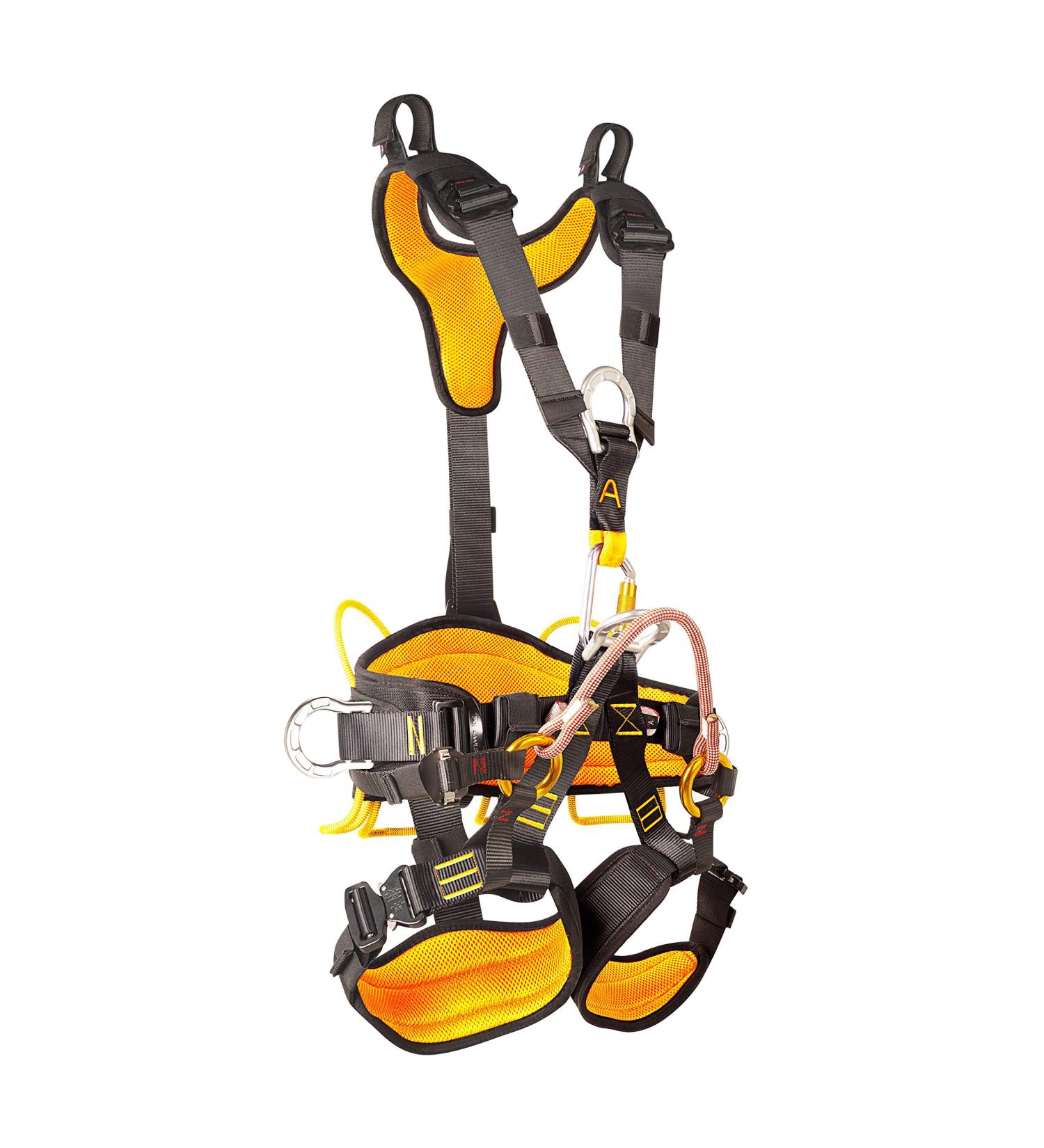 Enjohos Full Body Climbing Belt - Safe & Comfortable for Mountaineering Tree Climbing & Fire Rescues | High-Strength Polyester with Removable Seat Belt - Buy Online on GoSupps.com