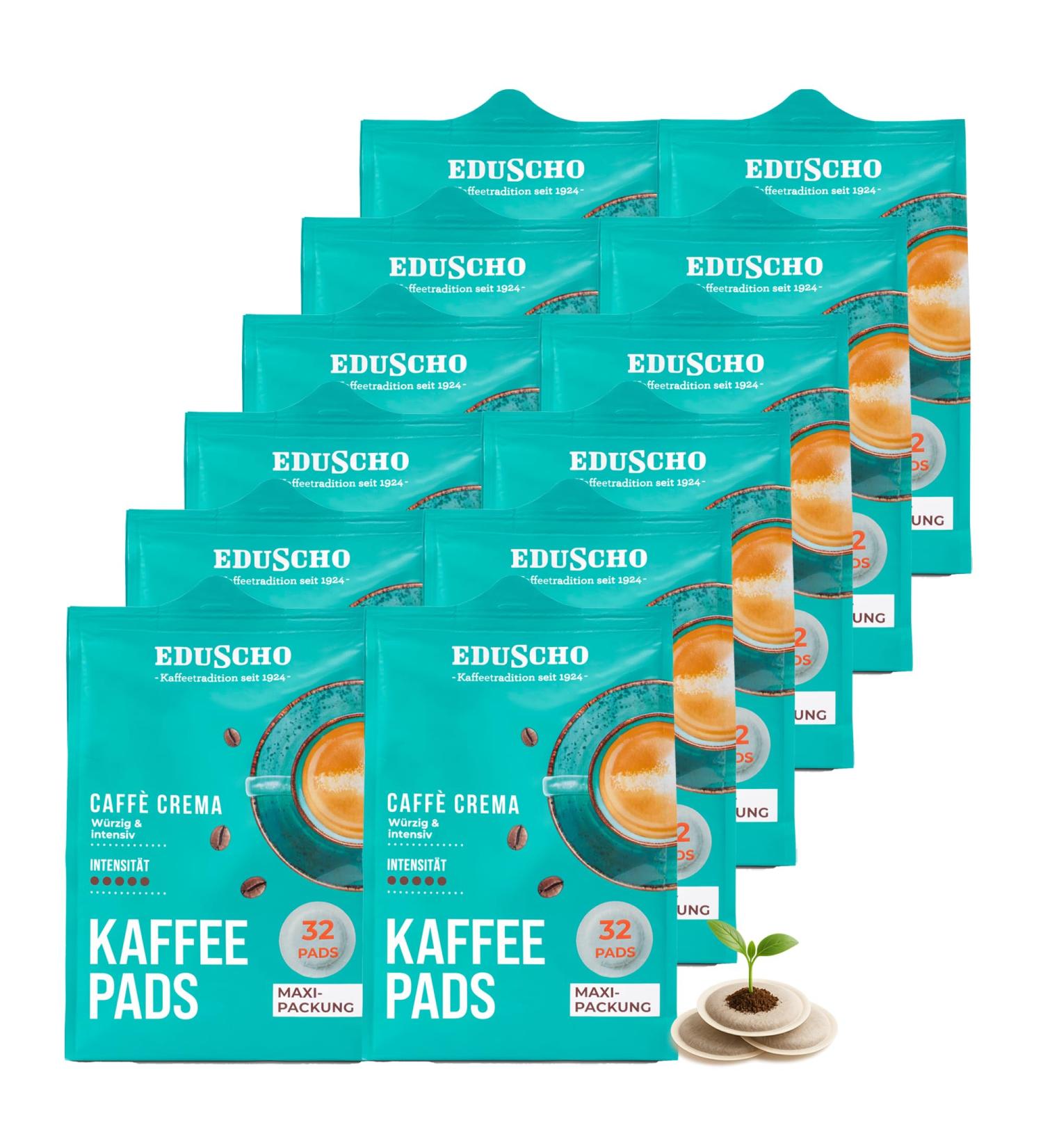Eduscho - Caff Crema - 12x 32 pads - Buy Online on GoSupps.com
