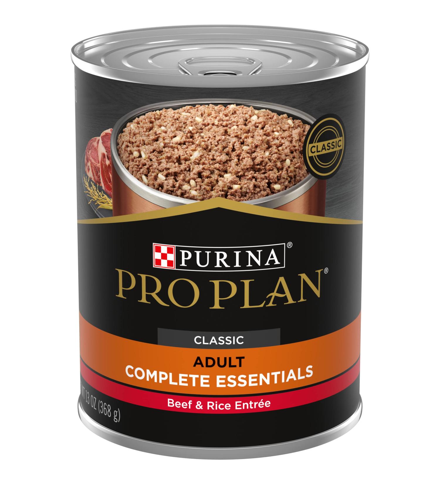 Purina Pro Plan Adult Wet Dog Food - High Protein Beef & Rice Formula - Buy Online on GoSupps.com