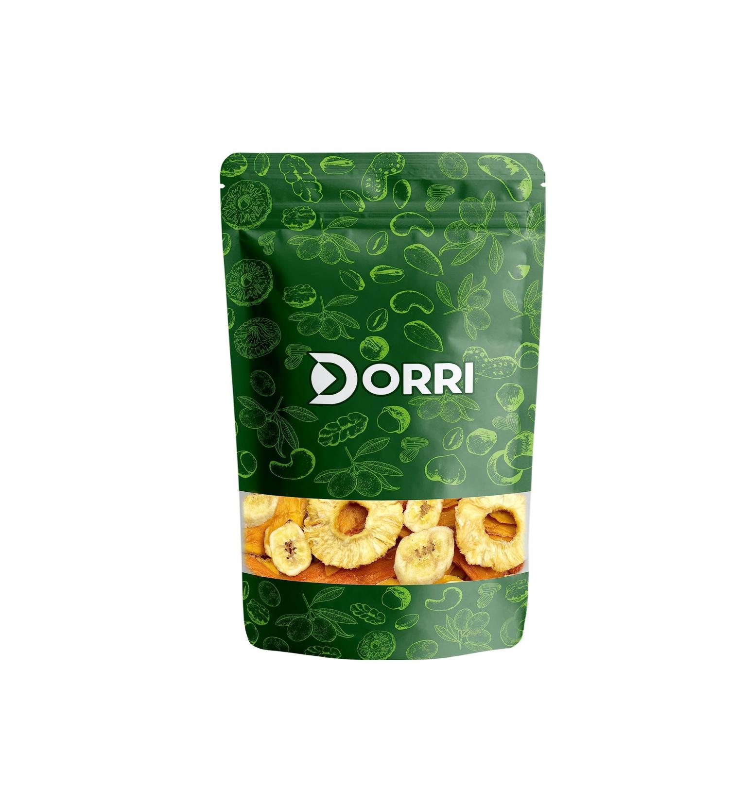 Dorri - Tropical Mix 250g | Banana Chips Dried Mango Strips Dried Pineapple Healthy Snacks - Healthy Mixed Nuts - Healthy Mixed Fruit - Gluten Free - GMO Free