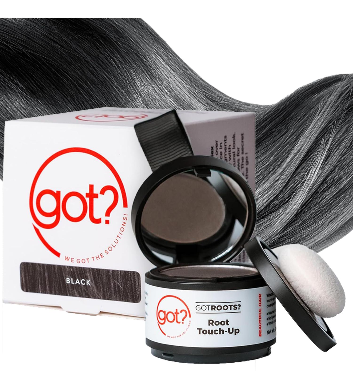 Pigment Infused Root Touch Up for Black Hair - Temporary Hair Color & Brow Filler - 0.14 oz - Buy Online on GoSupps.com