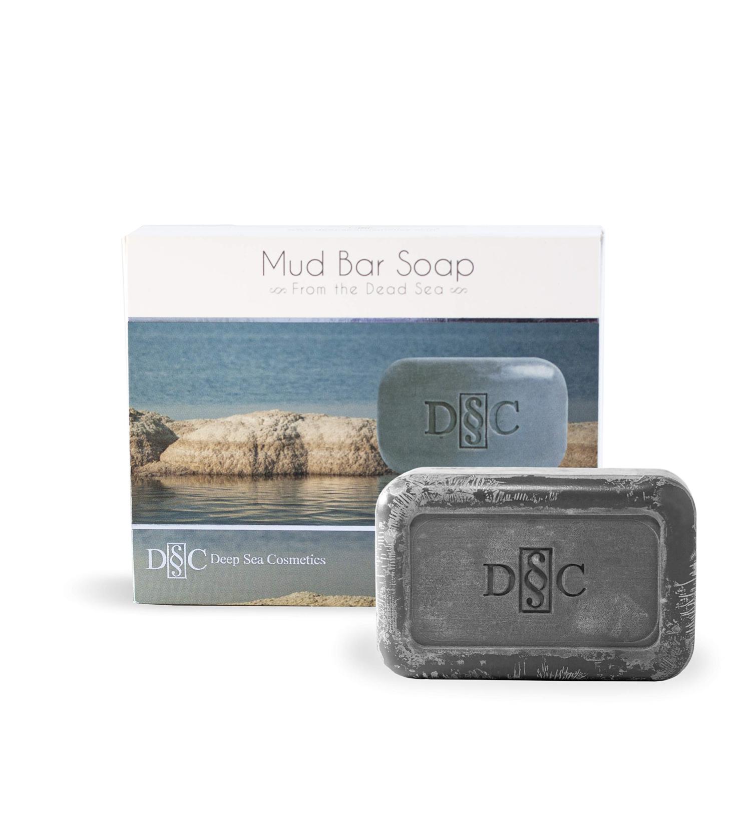 Deep Sea Cosmetics Antibacterial Dead Sea Mud Soap - Nourishing with Minerals | 1 Pack - Buy Online on GoSupps.com