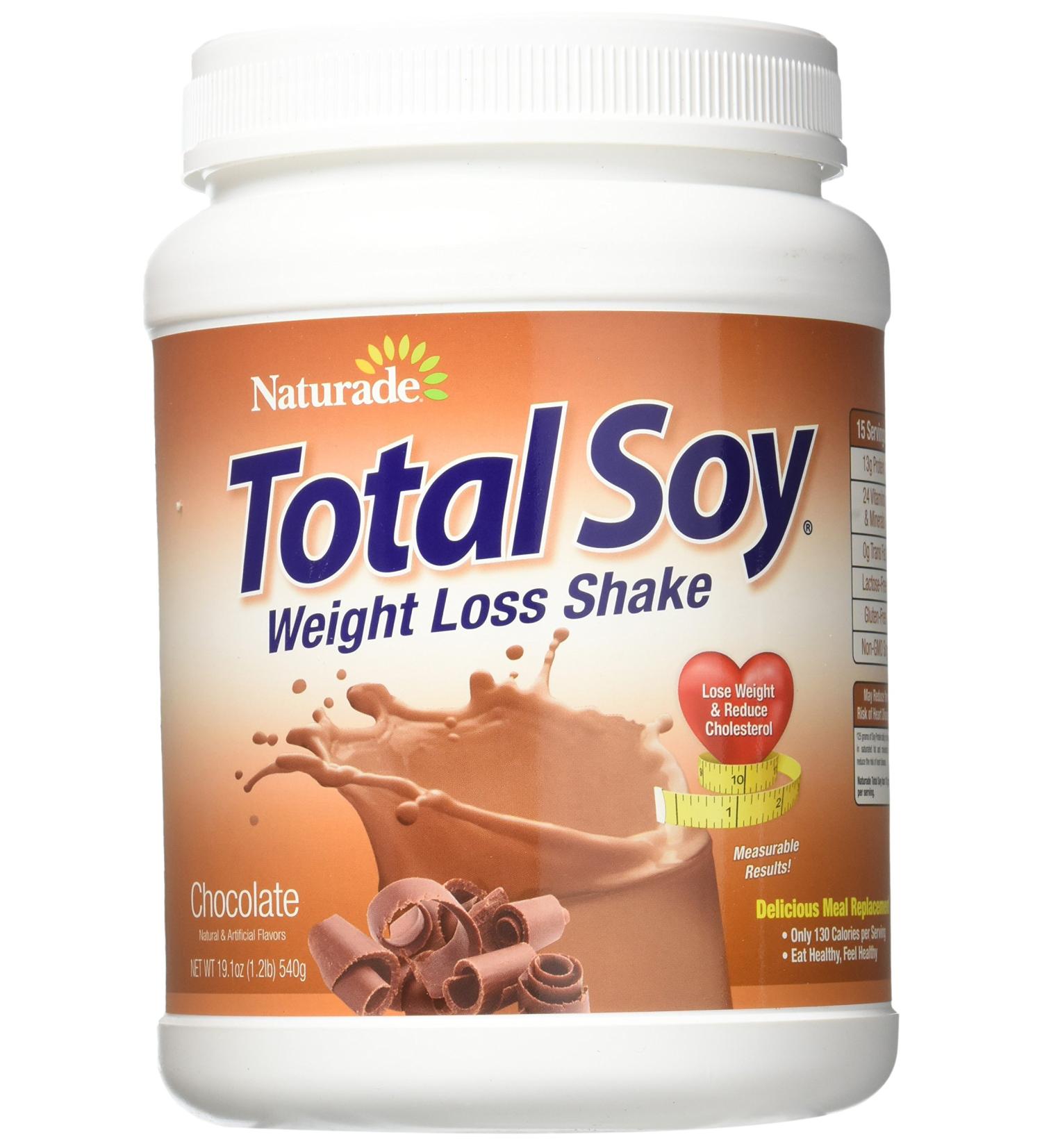 Naturade Total Soy Meal Replacement Supplement Chocolate 19.1 oz - Best Quality Meal Replacement - Buy Online on GoSupps.com