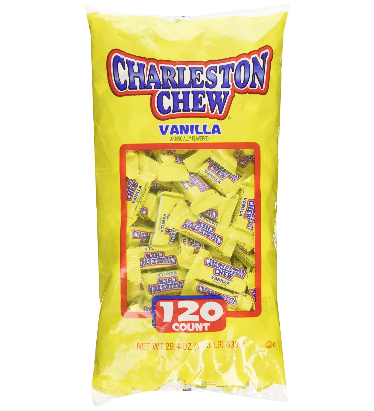 Charleston Chew Vanilla Bulk - 120 Ct Pack of 1 | Chewy Candy Bars - Buy Online on GoSupps.com