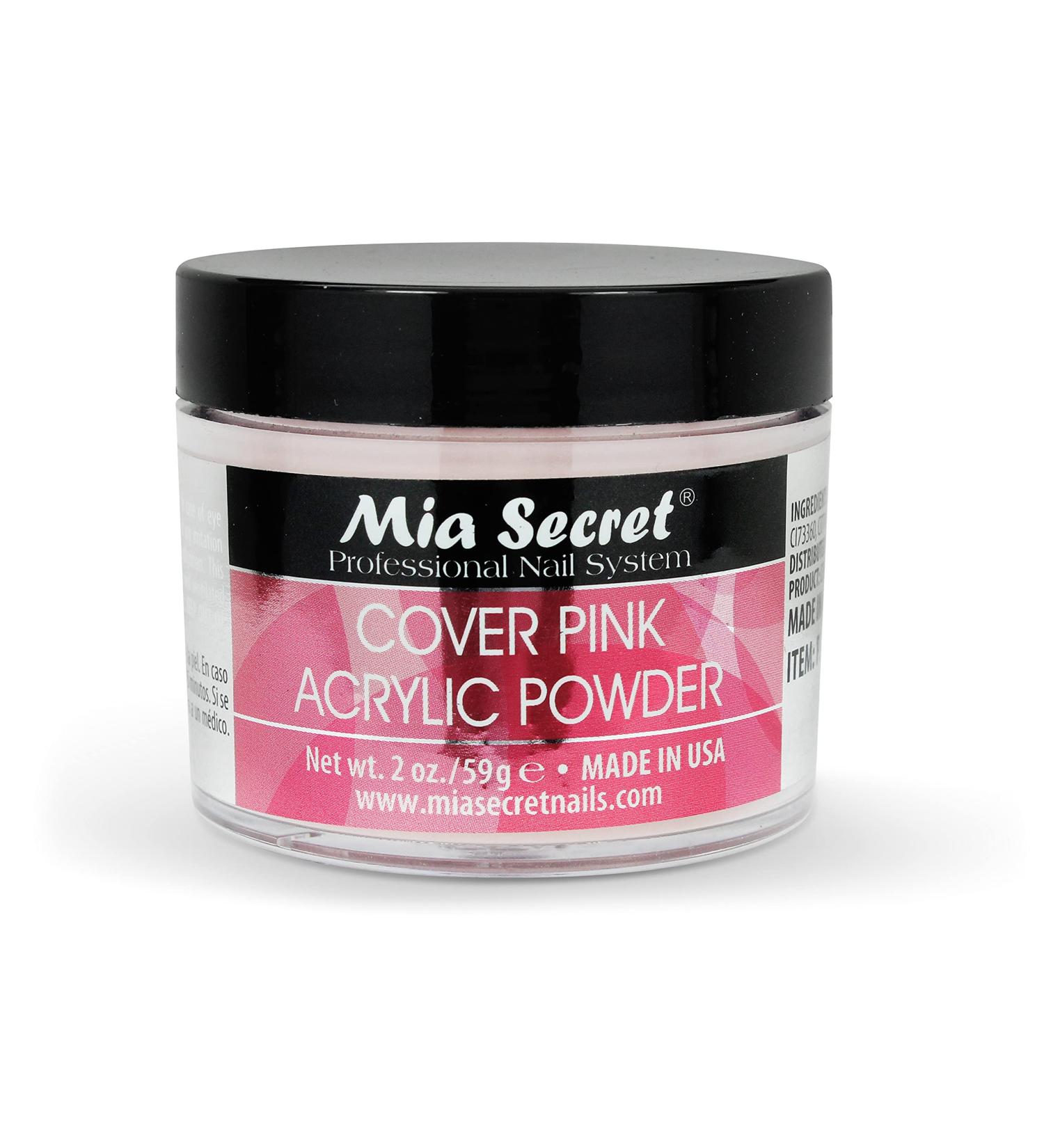 Mia Secret Cover Pink Acrylic Powder 2oz - Professional Nail Enhancement Supply - Buy Online on GoSupps.com