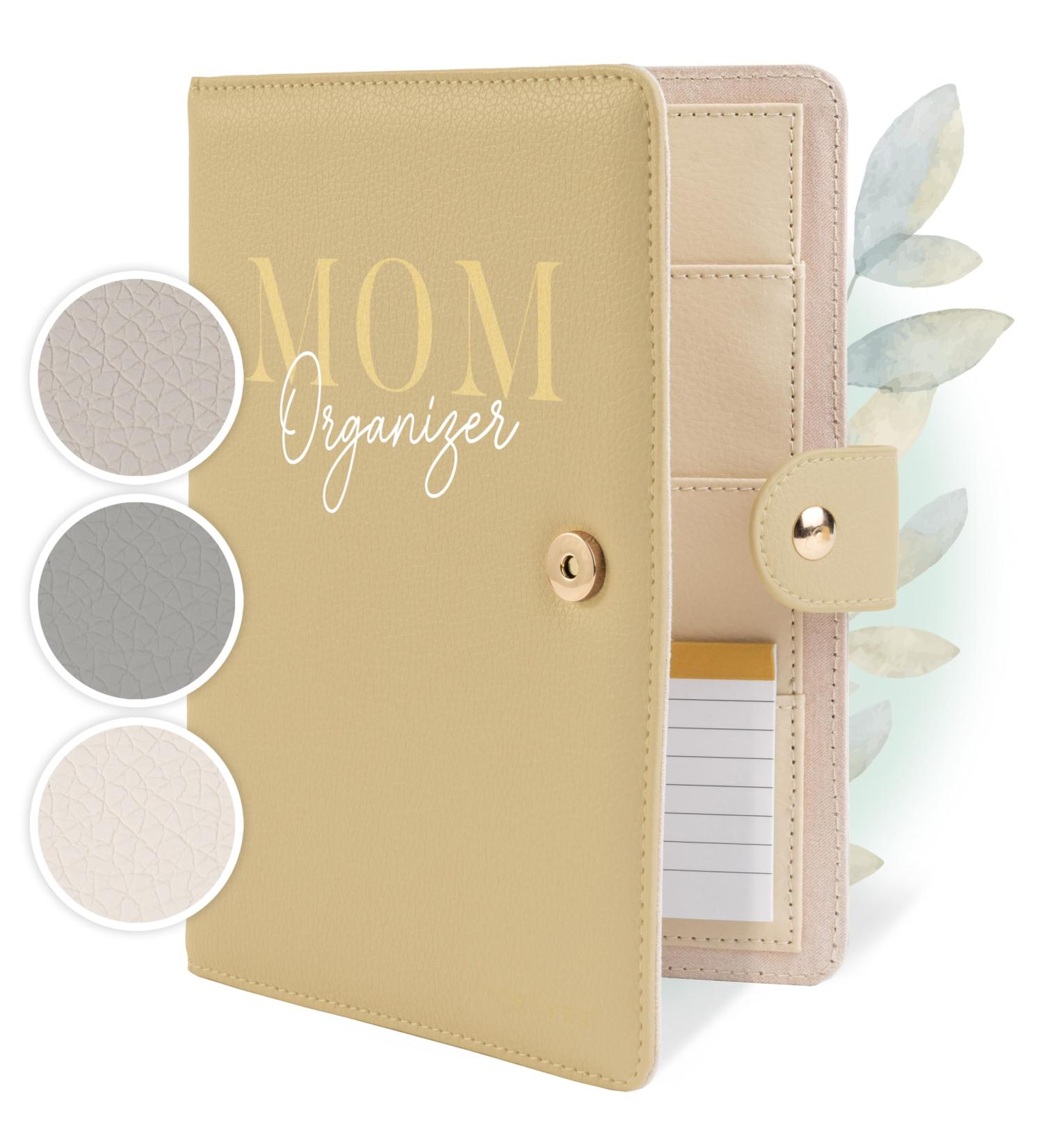 Twive Mother Pass Cover Organizer with Magnetic Closure | Caramel | Includes Notepad & 8 Subjects | German Mother Pass for Moms - Buy Online on GoSupps.com