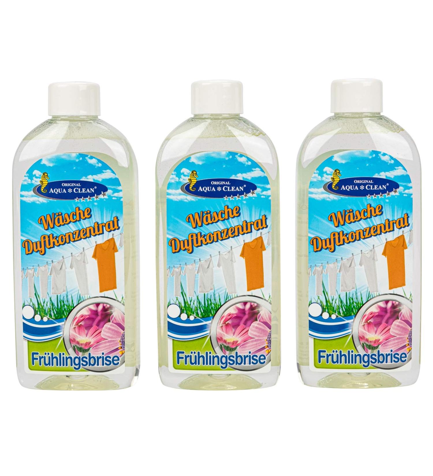 AQUA CLEAN laundry fragrance concentrate 3x250ml (Spring Breeze) Spring Breeze 250 ml (pack of 3)