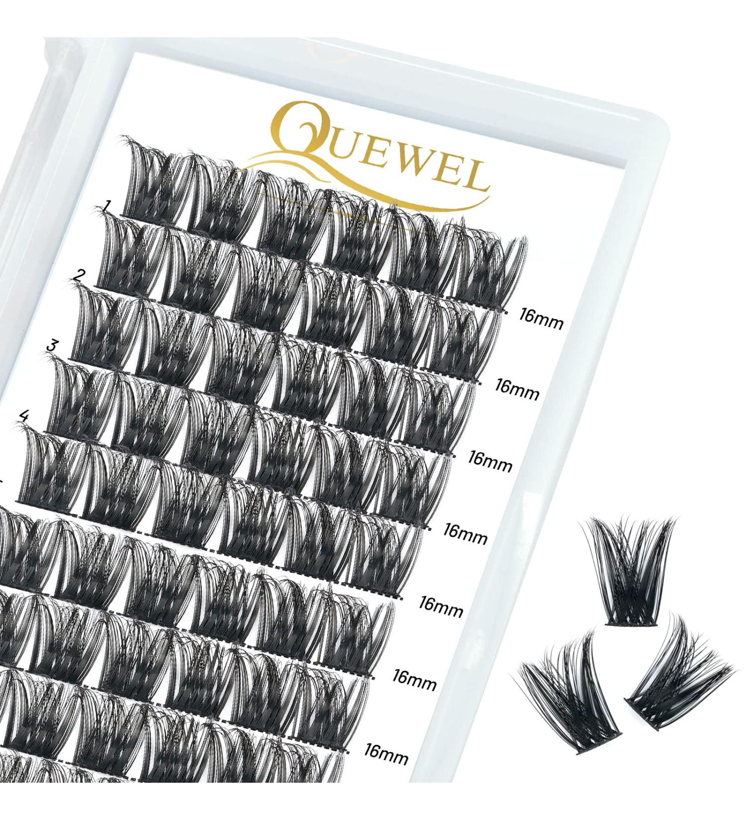 Buy Honey 01-C 16mm Individual Eyelash Clusters - C Curl 72 Pack for DIY Makeup & Extensions - Buy Online on GoSupps.com