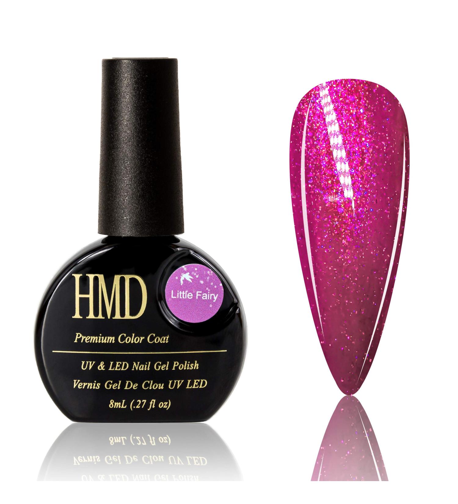 HMD Soak Off UV LED Color Gel Nail Polish Little Fairy Series. 8ml each bottle. UV LED Lamp Cured. Perfect for Holiday Seasons Nails Art Nail Salon DIY at Home (428) - Buy Online on GoSupps.com