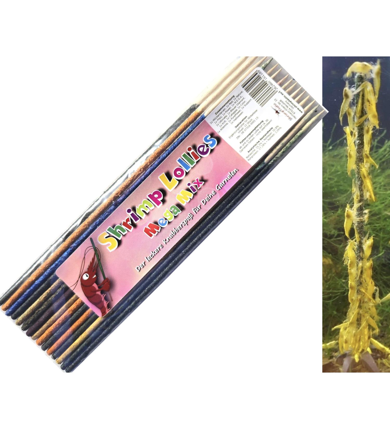 Schmitt Aquaristik Shrimp Lollipop Sticks 15 Pack - Buy Online on GoSupps.com