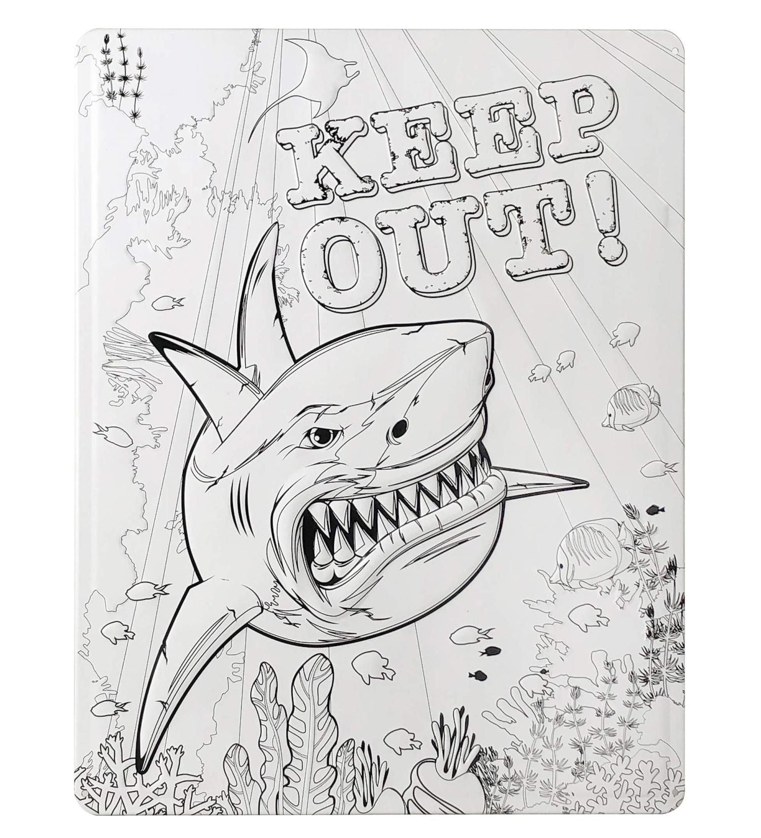 Color-Your-Own Metal Art 3 Pack: Sharks and T-Rex Designs - 11x14 Metal Xpressions - Buy Online on GoSupps.com