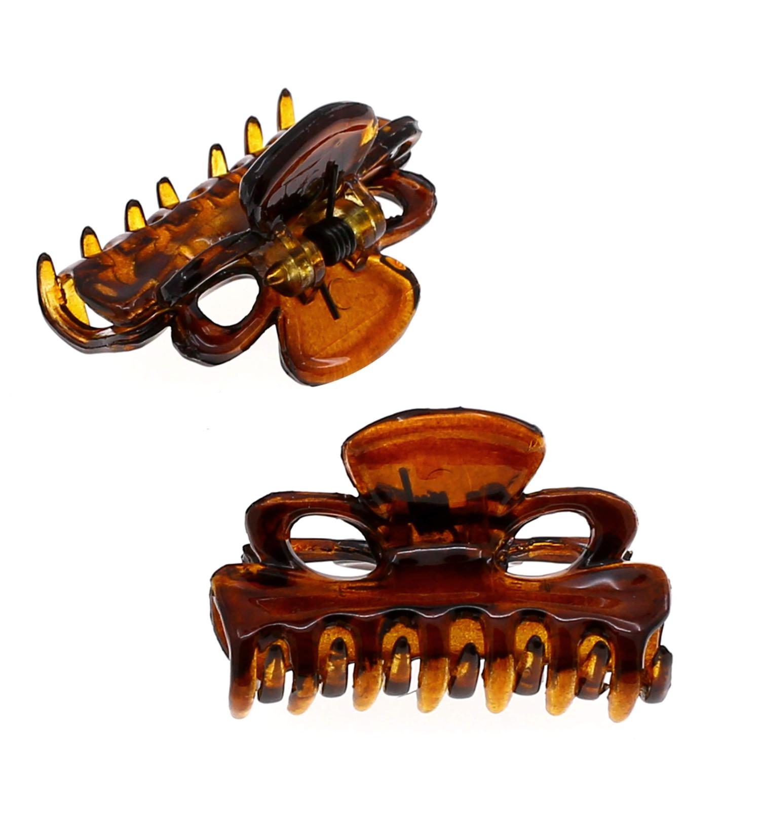Camila Paris CP2628/2 French Hair Clips Set - Small 1 inch Claw Clips for Women - Made in France with Cellulose Tortoise - Stylish and Durable Accessories - Buy Online on GoSupps.com