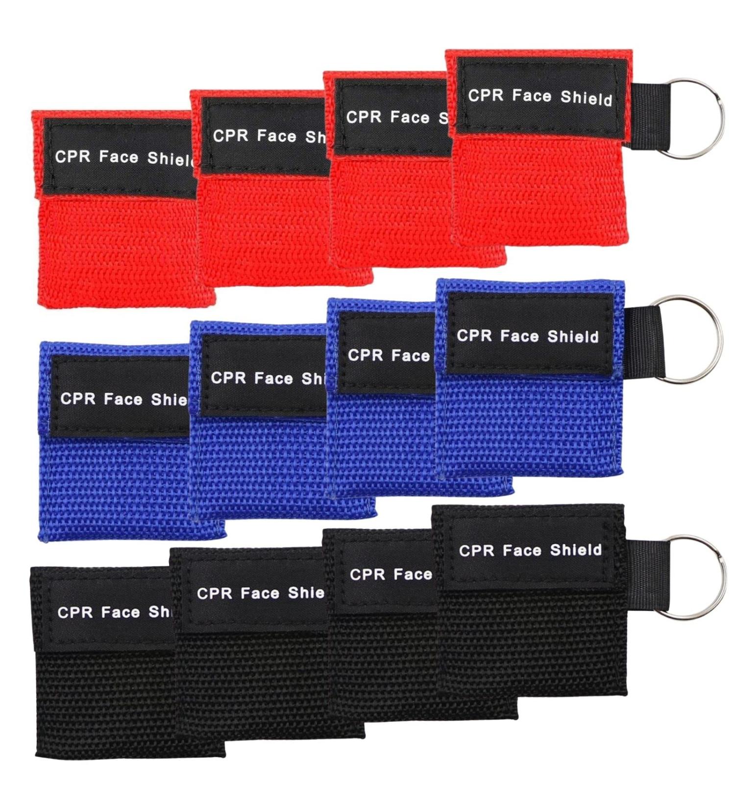 Buy Dztsmart Ventilation Mask Key Rings CPR Mask Keychain with Carabiner & Breathing Barriers for First Aid | International Shipping - Buy Online on GoSupps.com