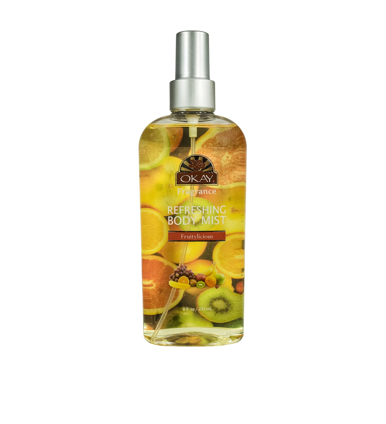 OKAY FRUITYLICIOUS REFRESHING BODY MIST 8oz / 237ml - Buy Online on GoSupps.com