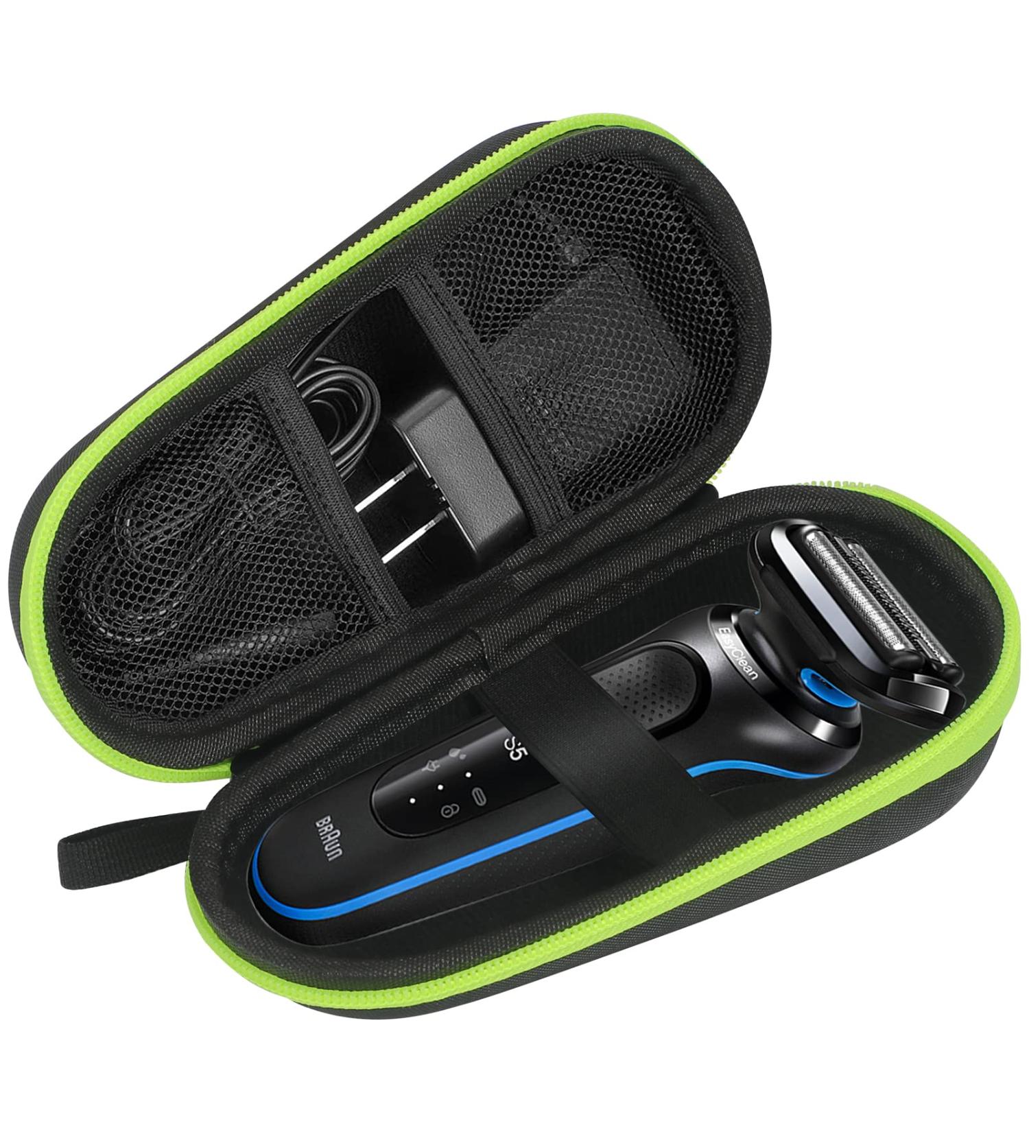 Classycoo Hard Travel Case for Braun Series 3/5/7/9 Electric Shaver - Green Fluorescence Durable Shell for Men s Razor - Buy Online on GoSupps.com