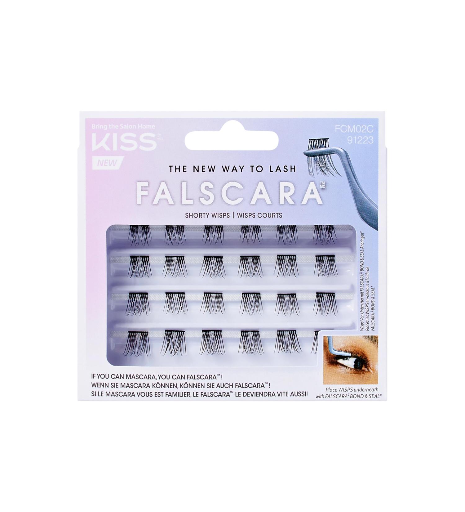 KISS Falscara Eyelash Wisp Multi - Shorty Black - Buy Online on GoSupps.com